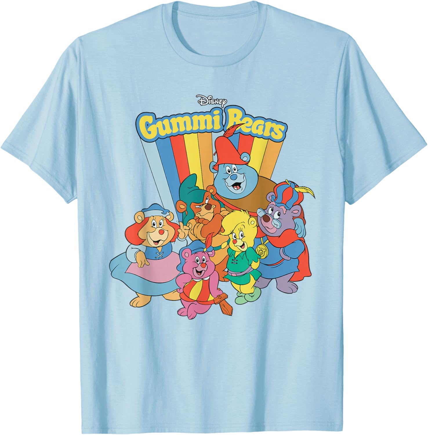 Disney Rubber Bear Band Retro T-Shirt for Fun and Fashion Lovers - 12