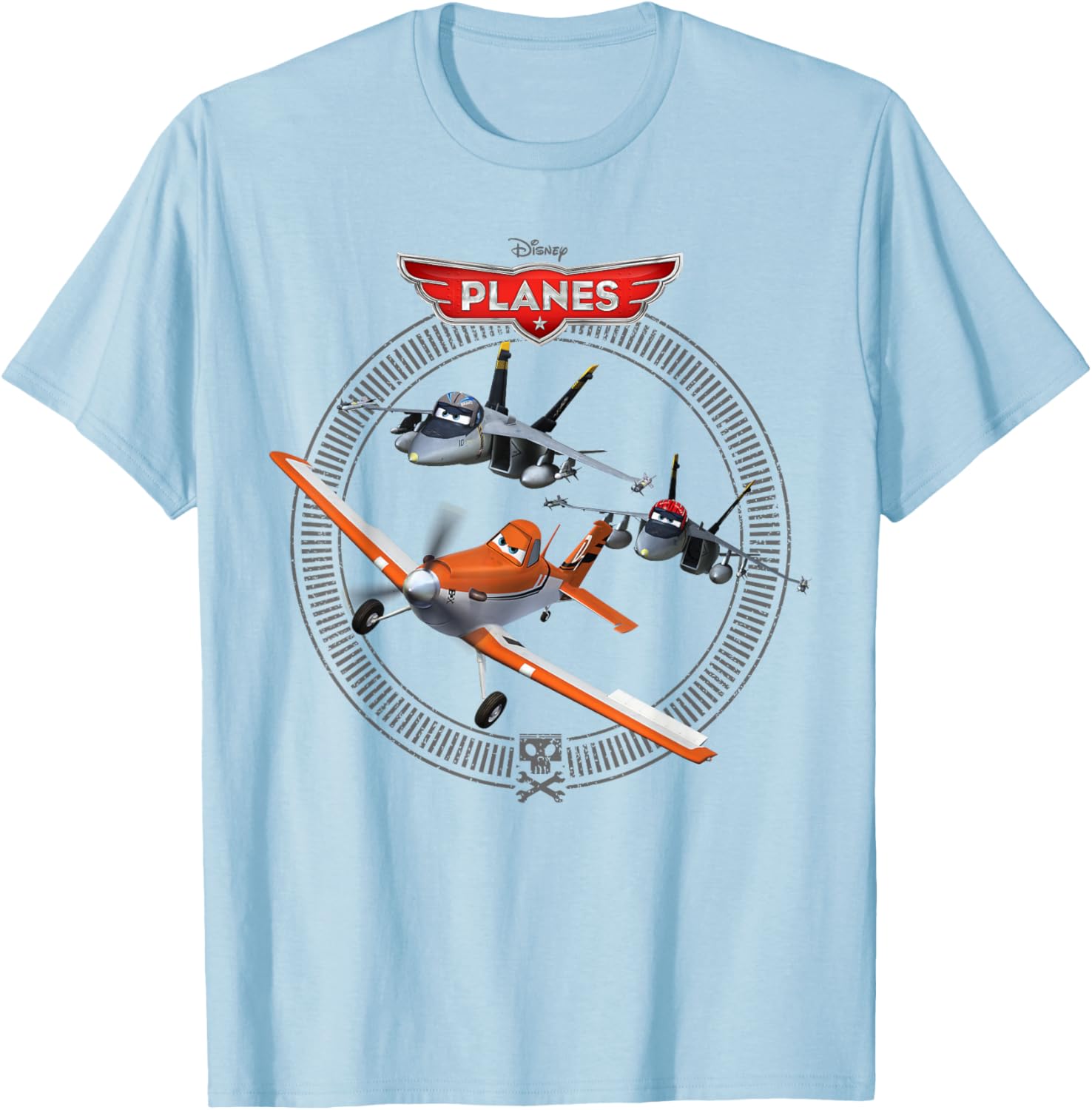 Disney Planes Dusty Crophopper Bravo Echo T-Shirt for Kids and Fans - 9