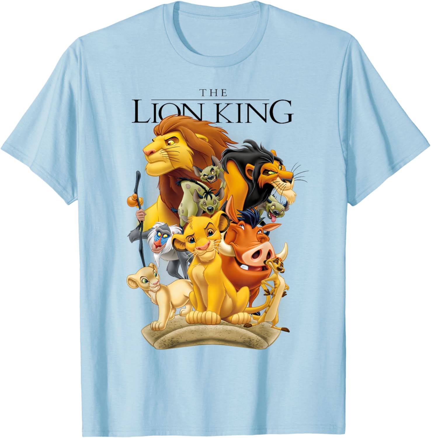 Disney The Lion King Pride Land Characters T-Shirt for Fans and Collectors - 11