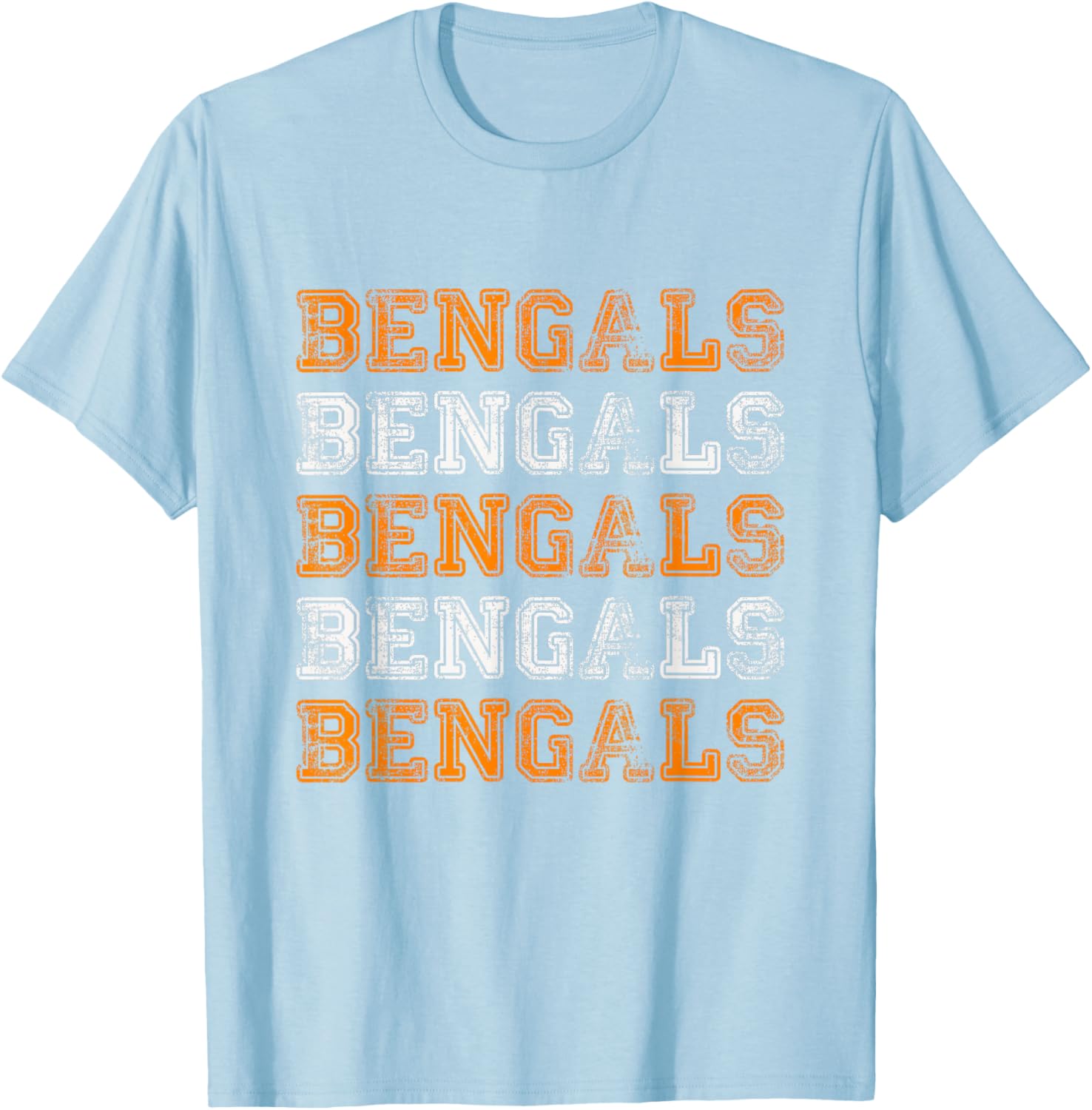 Vintage Retro Bengals T-Shirt for Trendy Sports Fans and Style Enthusiasts - 1