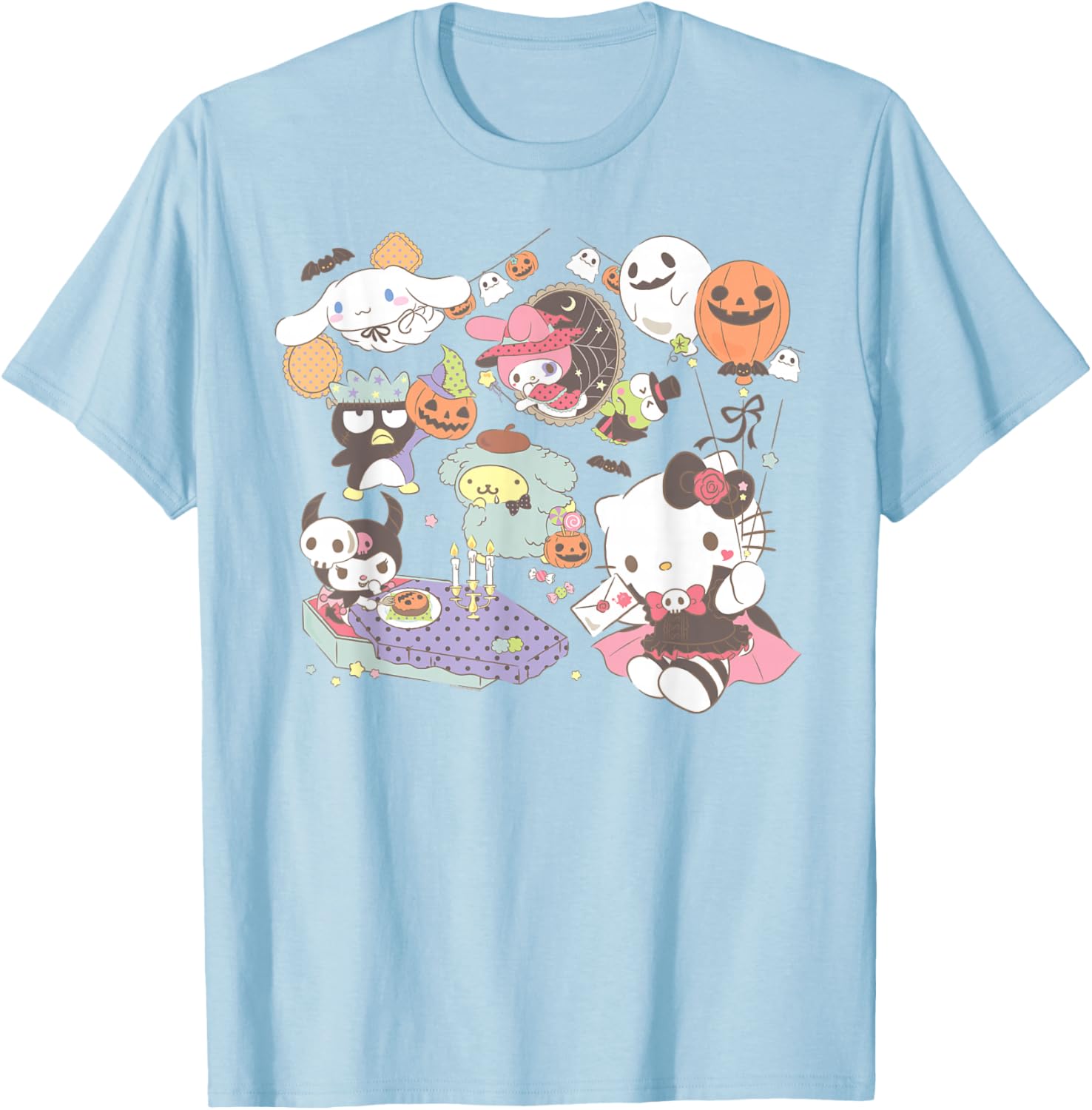 Sanrio Characters Halloween T-Shirt Fun Costume Party Apparel - 10