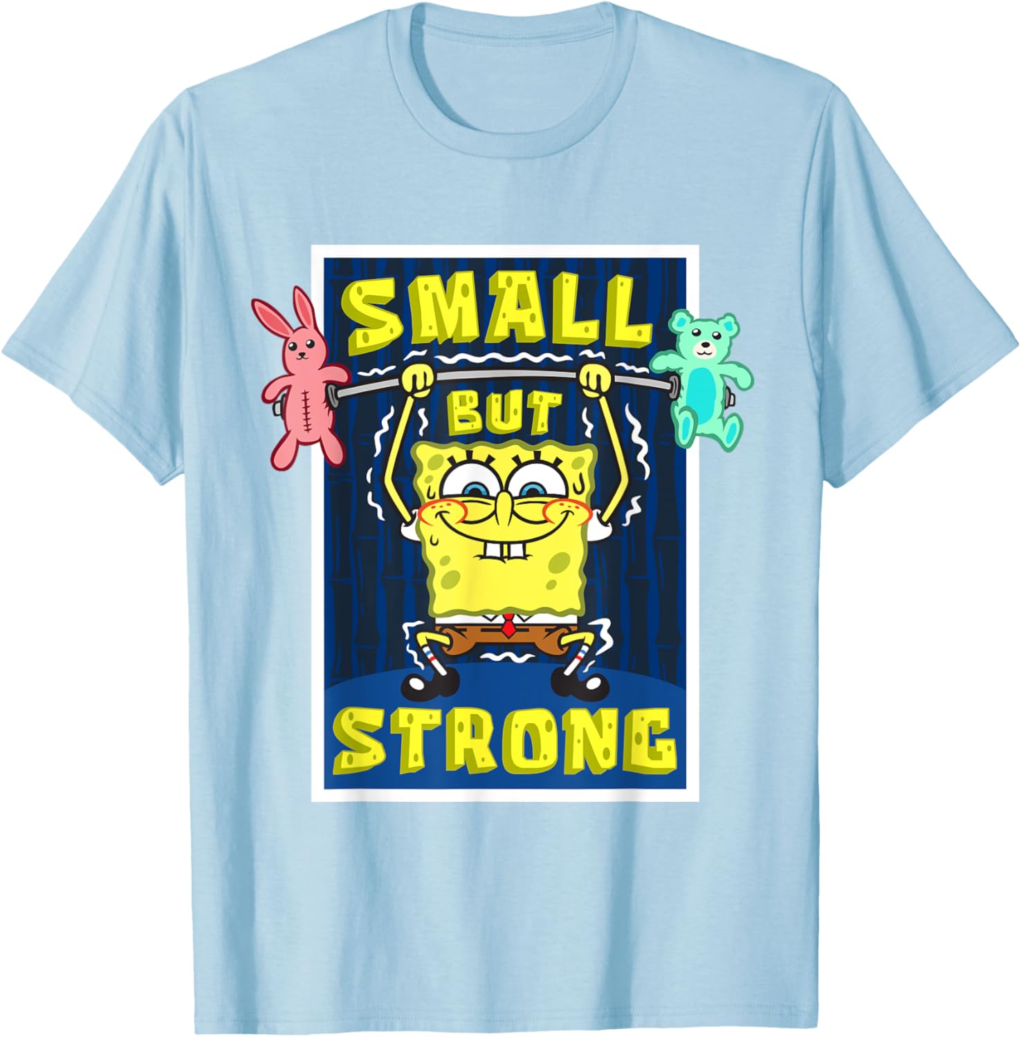 Mademark SpongeBob Small But Strong Birthday T-Shirt for Kids - 19