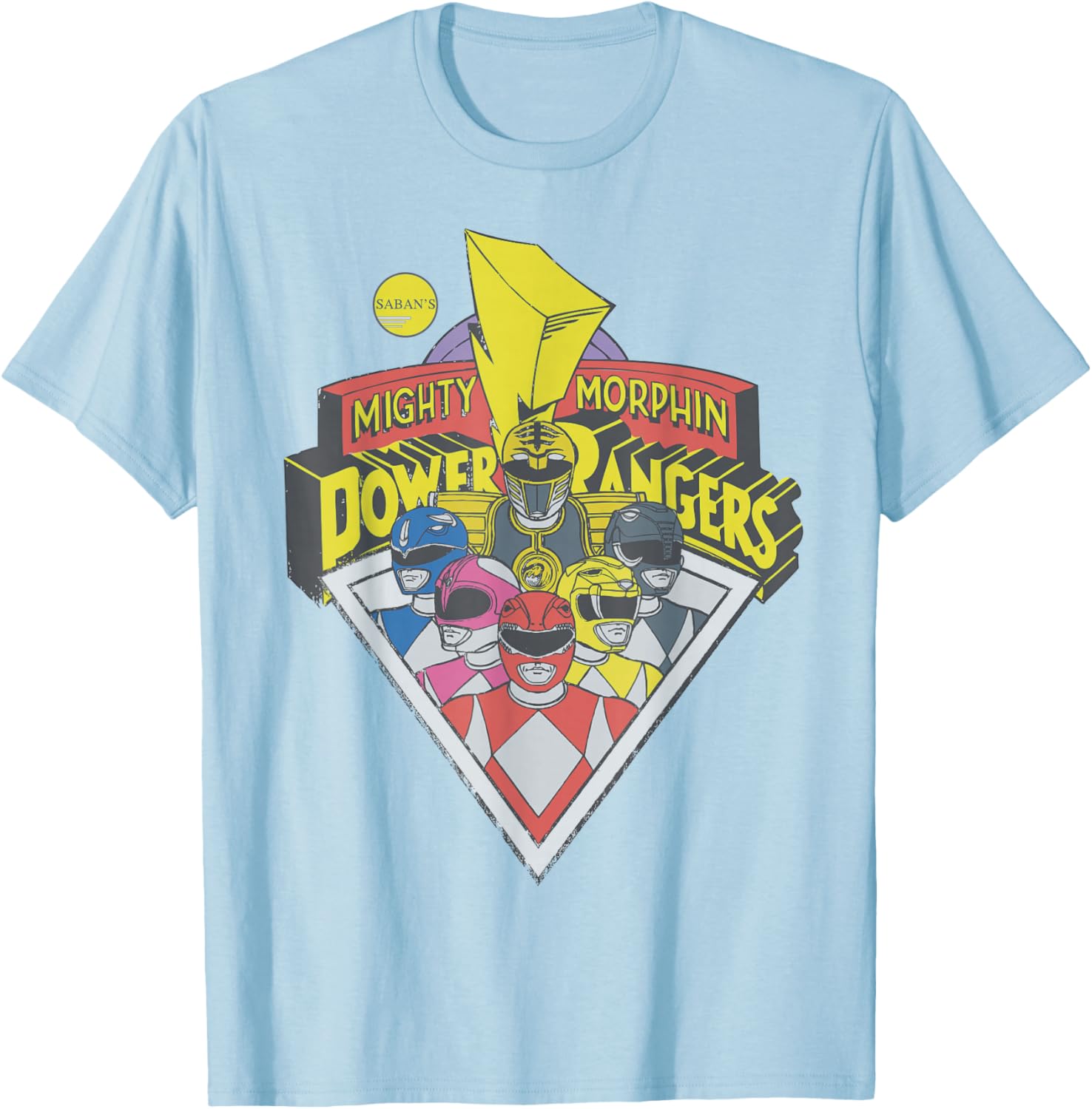 Power Rangers Team Logo T-Shirt for Fans of Adventure and Fun - 28