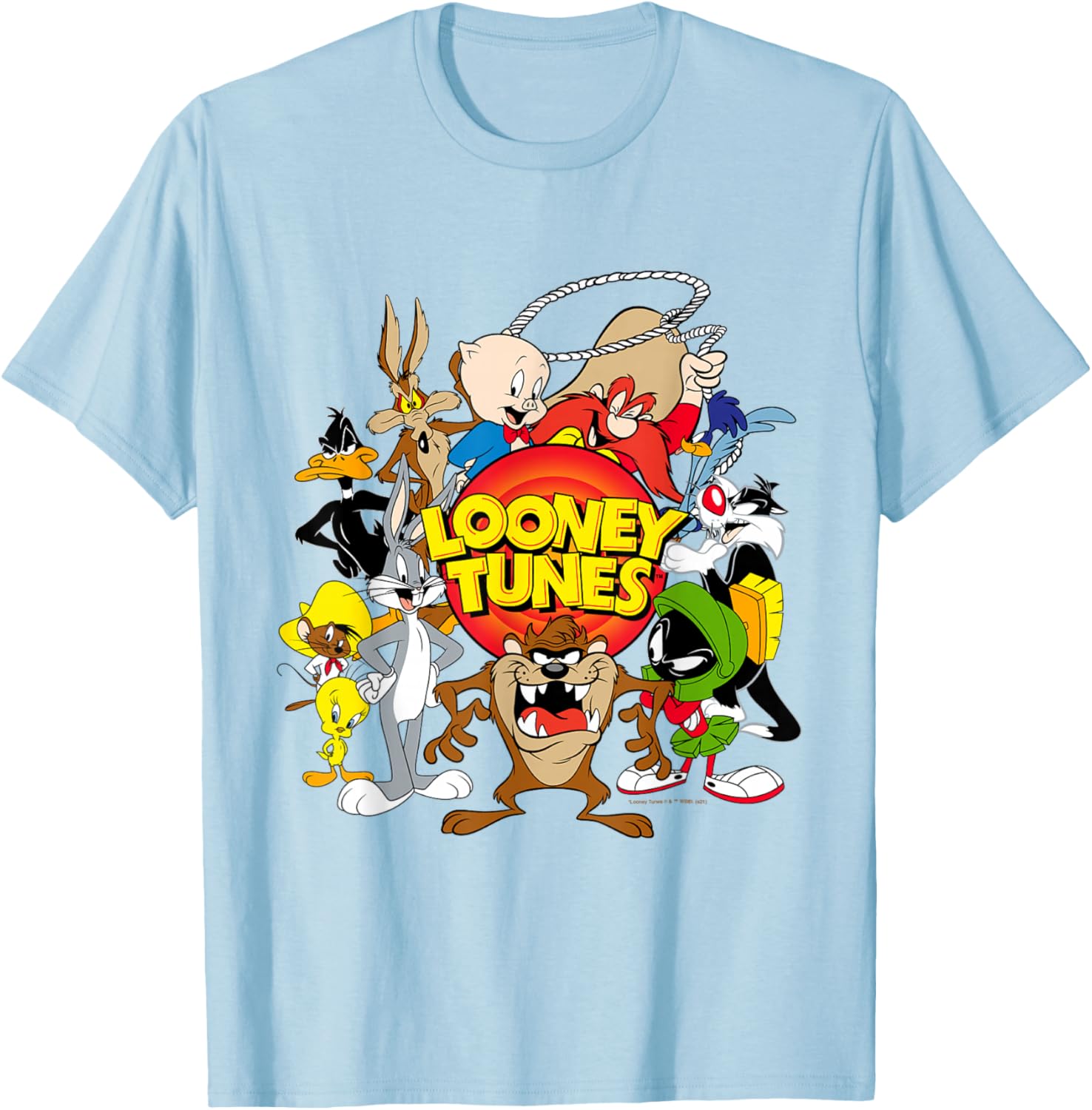 Looney Tunes Character Group T-Shirt for Fun Cartoon Lovers - 10