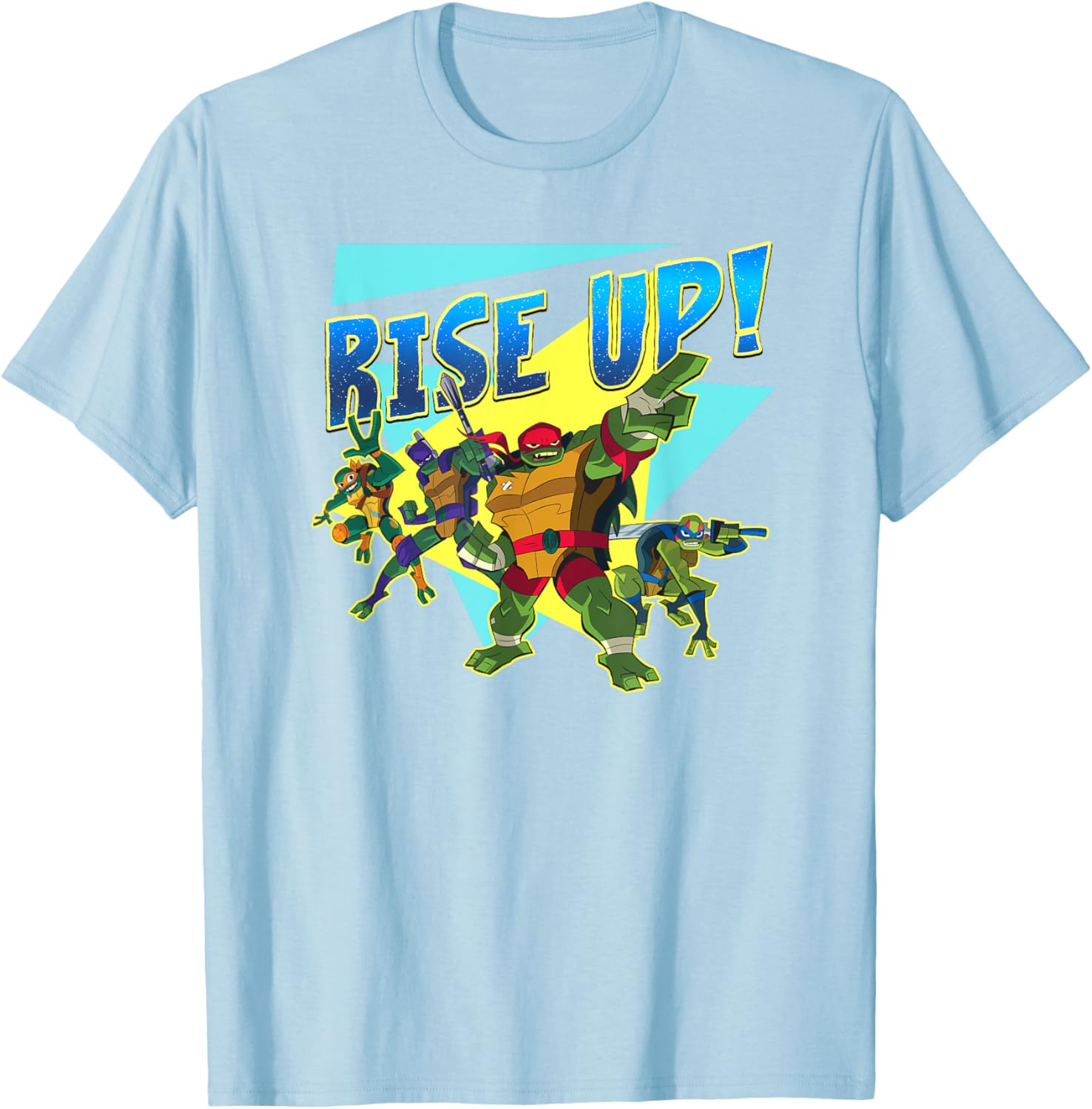 Mademark TMNT Rise Up T-Shirt for Fans of Teenage Mutant Ninja Turtles - 6