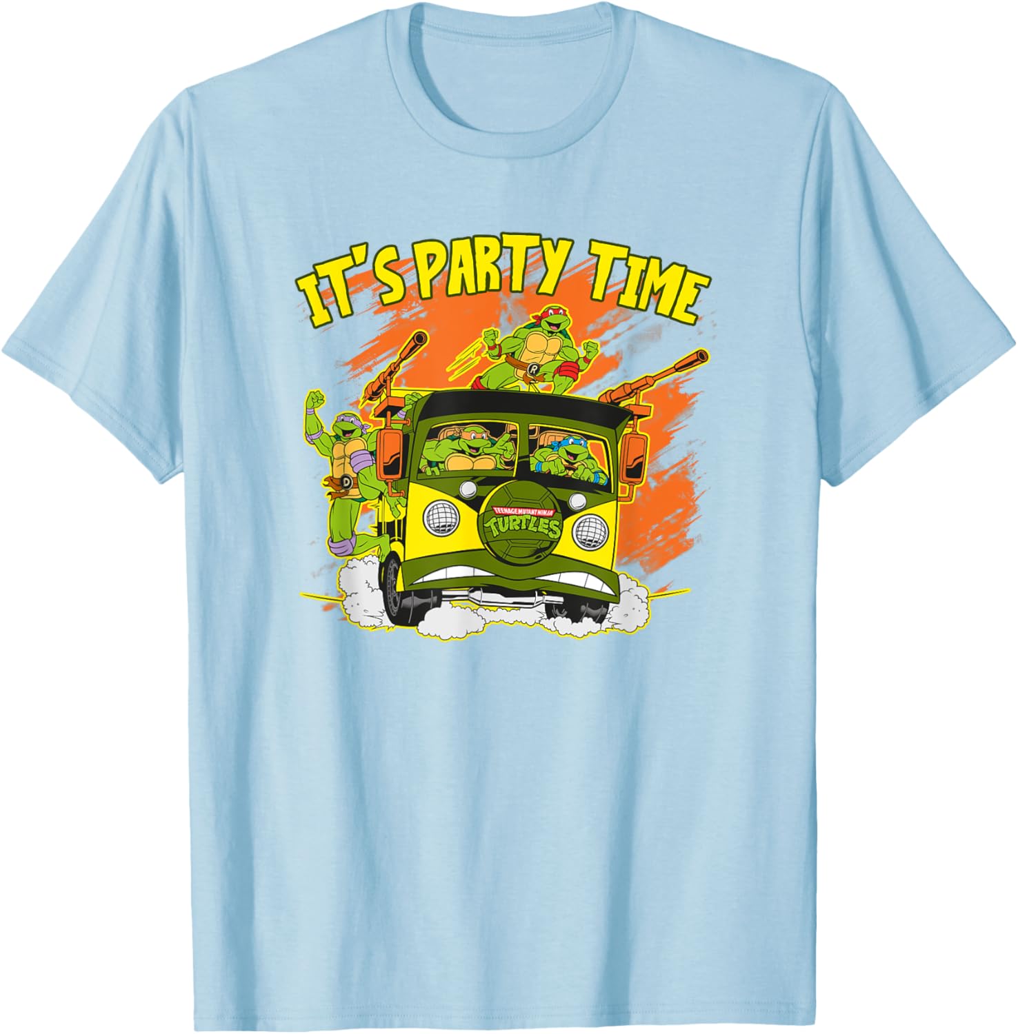 Mademark Teenage Mutant Ninja Turtles Party Time T-Shirt for Kids - 13