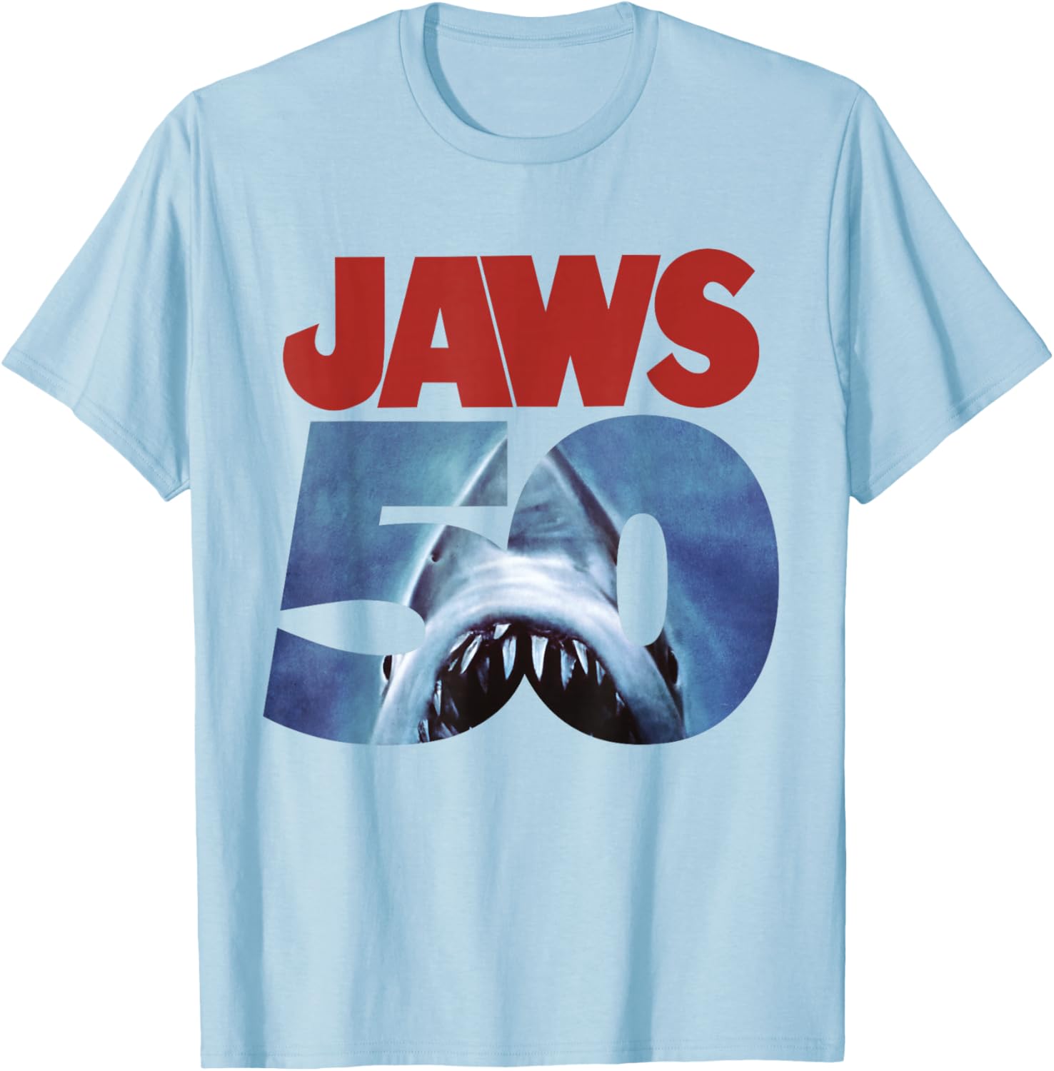 Jaws 50th Anniversary Front and Back T-Shirt for Movie Fans and Collectors - 15