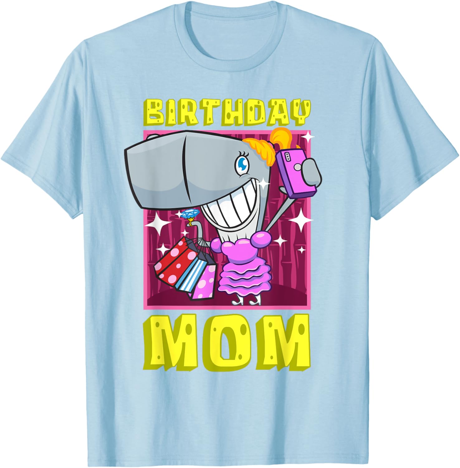 Mademark x SpongeBob SquarePants Pearl Krabs Birthday Mom T-Shirt - 9
