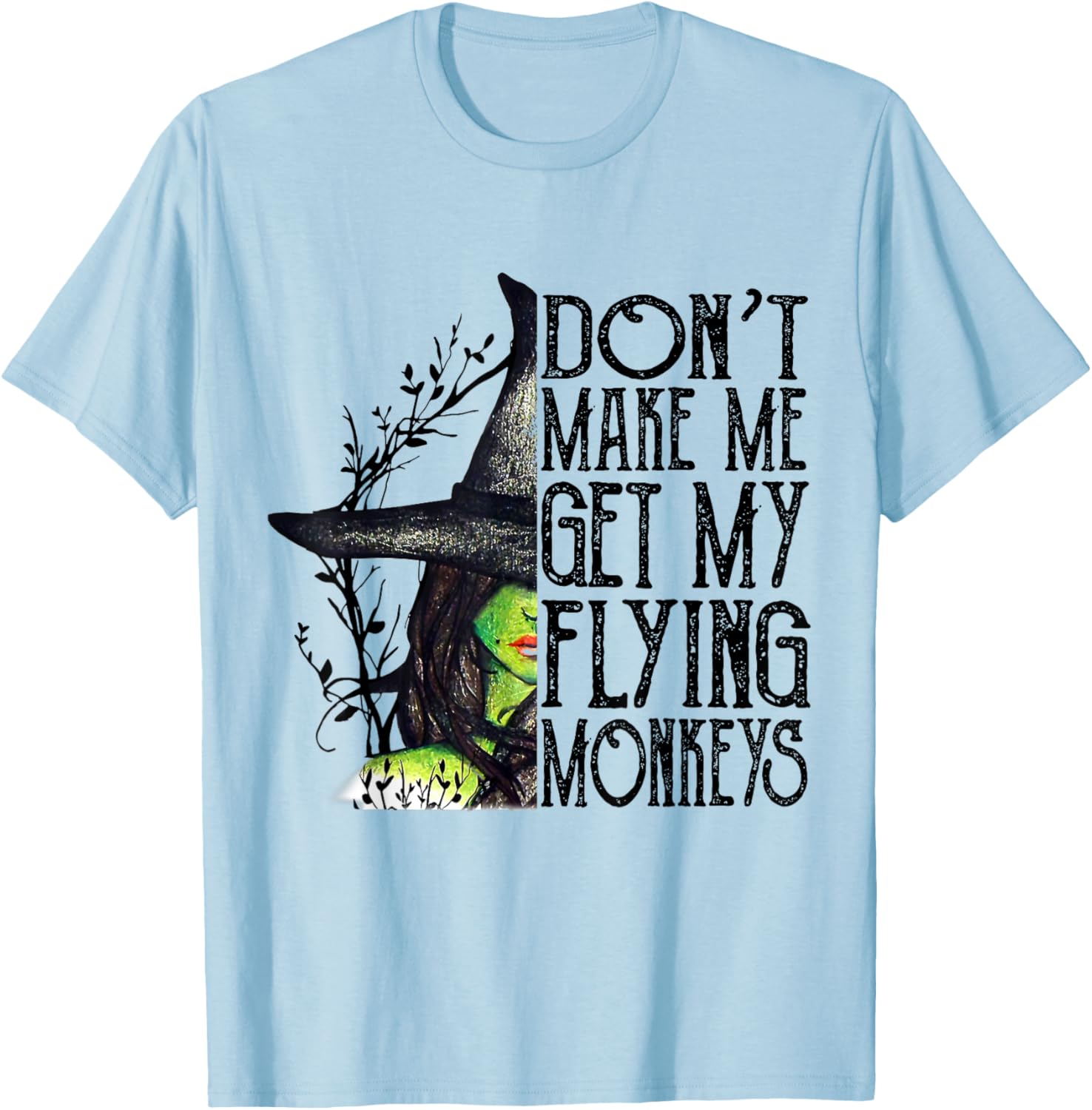 Funny Witch Halloween T-Shirt Get My Flying Monkeys Gift for Her - 10