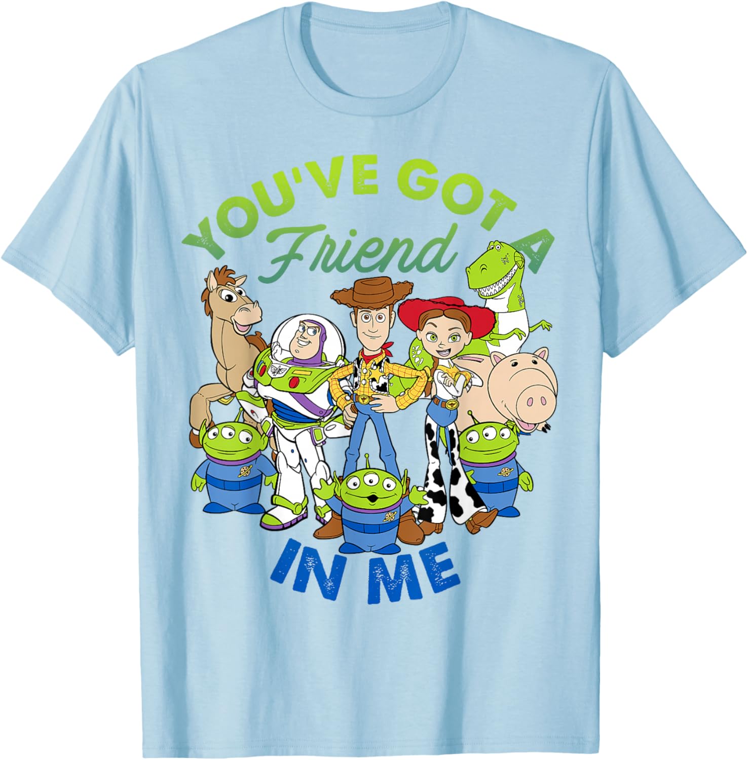 Disney Pixar Toy Story Graphic T-Shirt Featuring Favorite Characters - 3