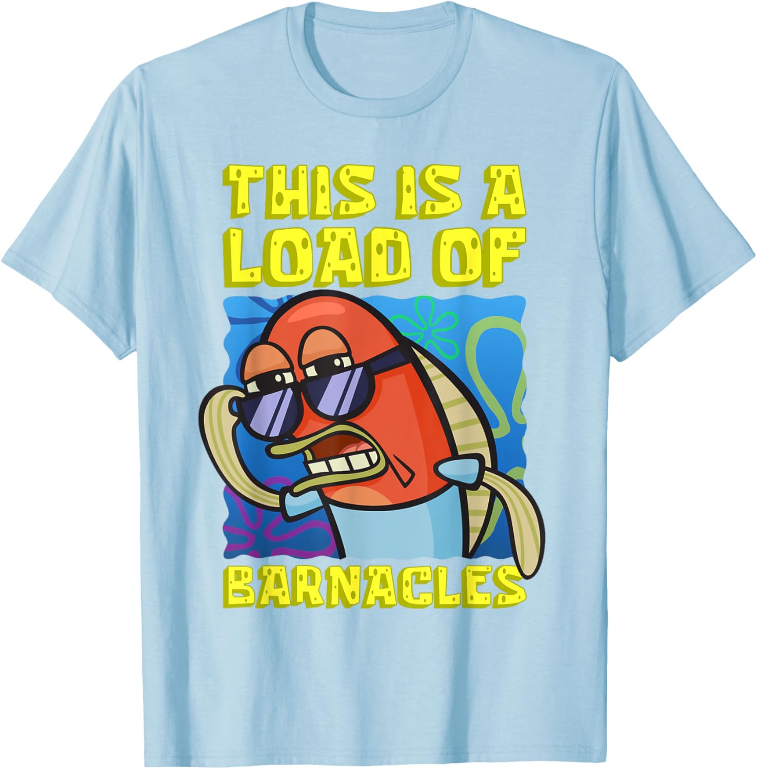 Funny SpongeBob Barnacles T-Shirt - Mademark x SpongeBob Apparel - 16