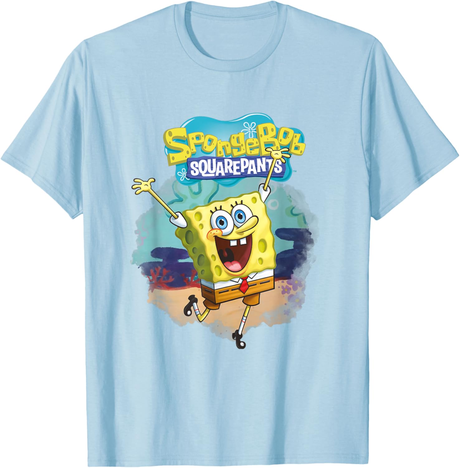 Mademark SpongeBob SquarePants Dancing in the Ocean T-Shirt for Kids - 9