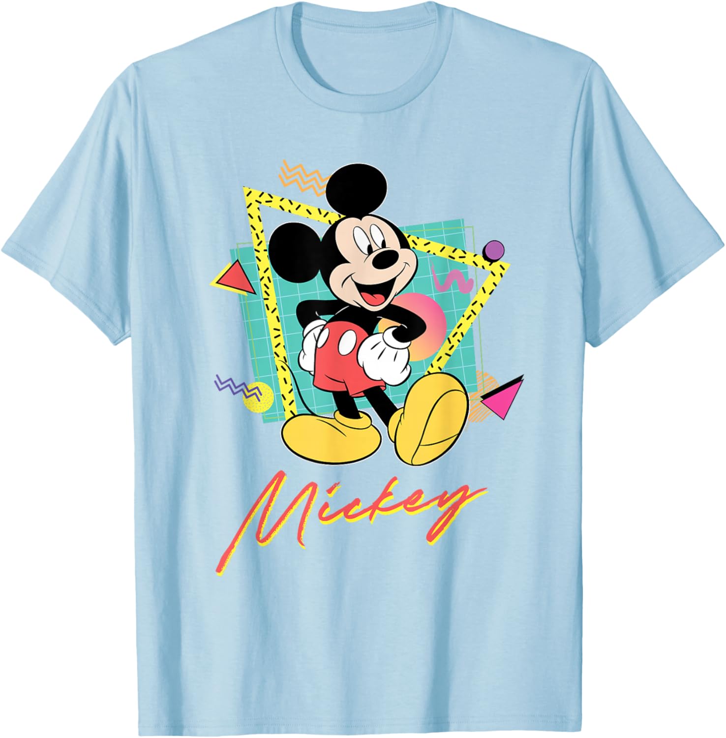 Disney Mickey Mouse Retro 90s Couples Matching Valentine's T-Shirt - 5