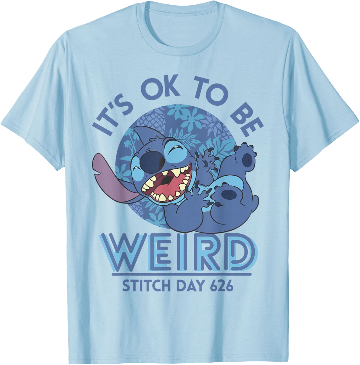 Disney Lilo & Stitch Stitch Day It's OK To Be Weird T-Shirt for Fans - 5