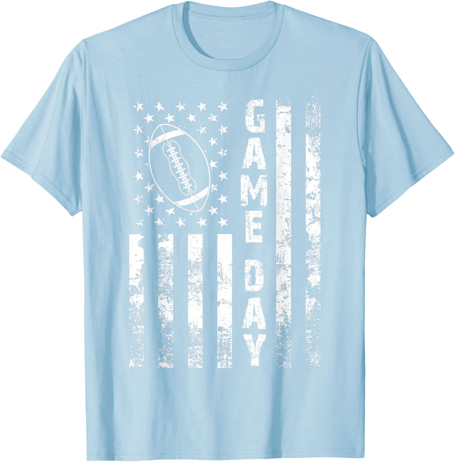Game Day Flag American Football T-Shirt for Loving Moms and Dads - 8