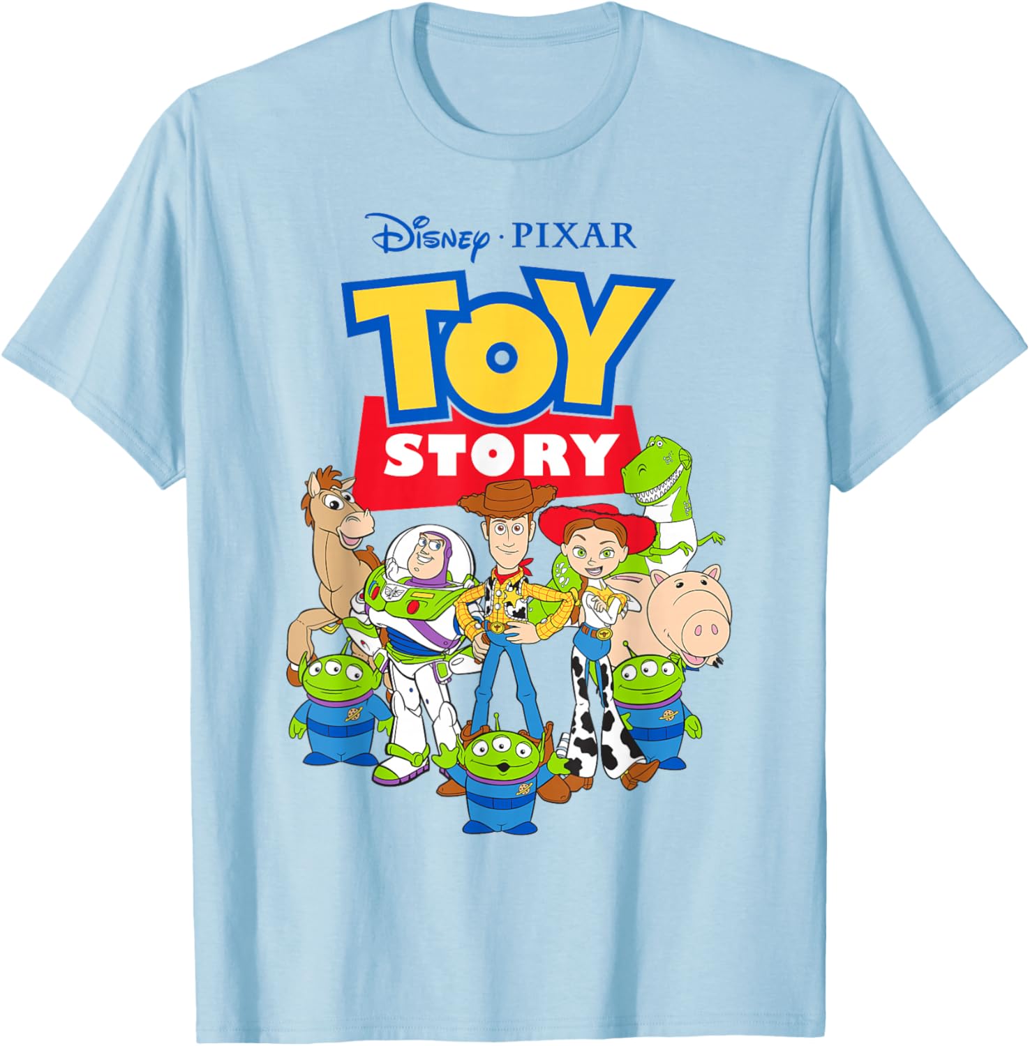 Disney Pixar Toy Story Buzz Woody Jessie Graphic Tee for Fans - 11