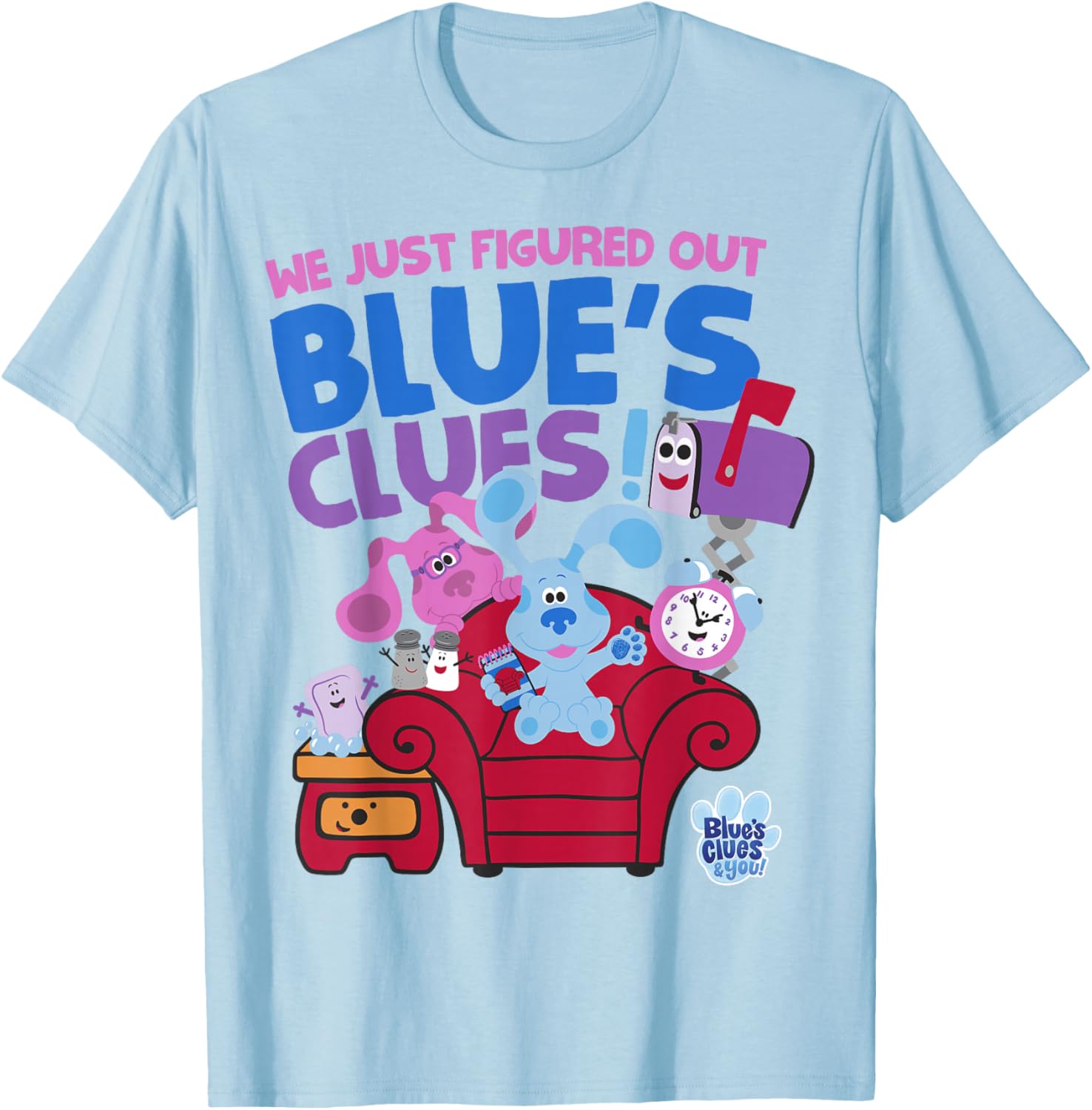 Blue's Clues & You Just Figured Out Group Shot T-Shirt for Kids - 7