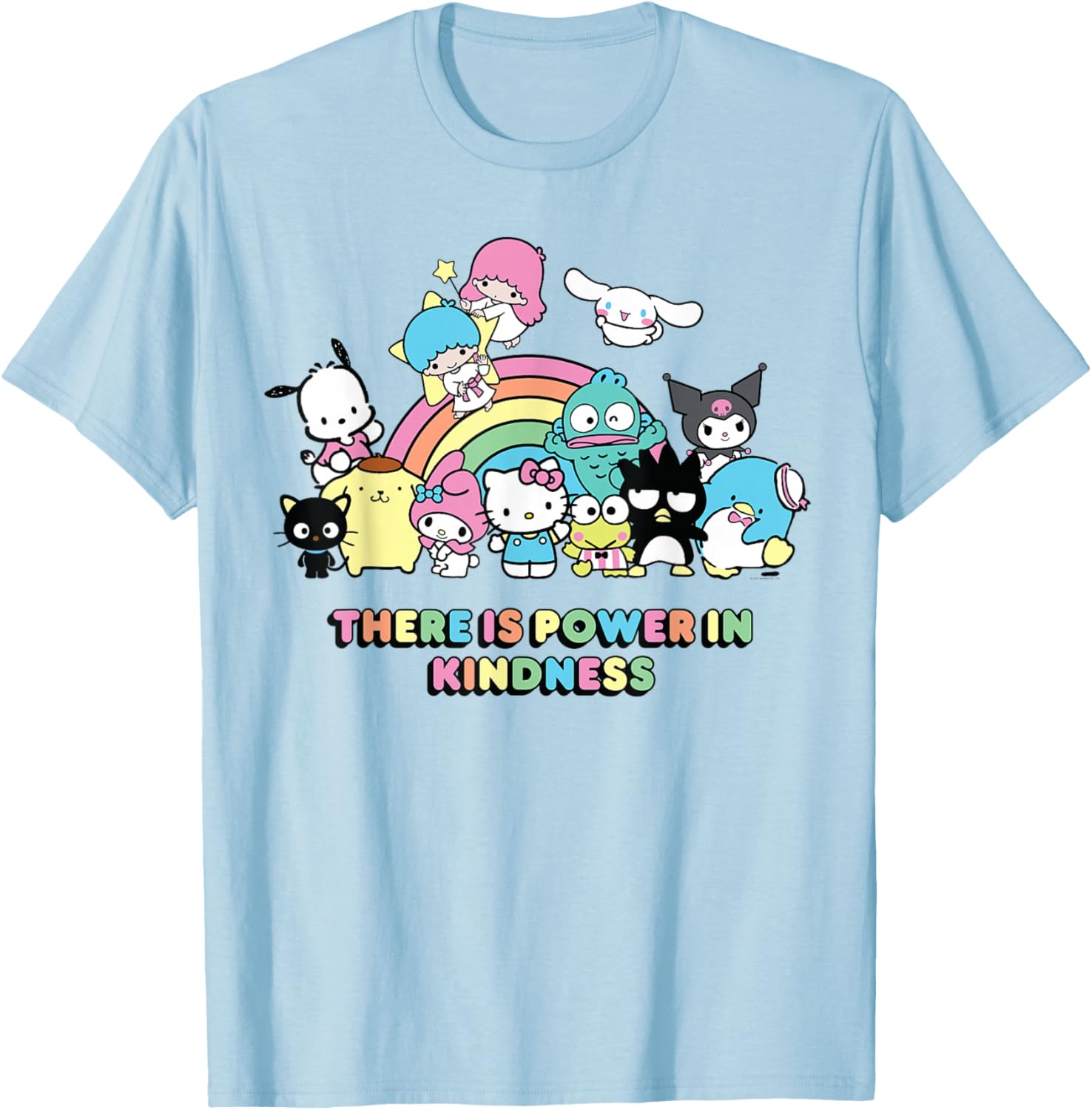 Sanrio Hello Kitty Friends Power in Kindness Classic Fit T-Shirt - 7