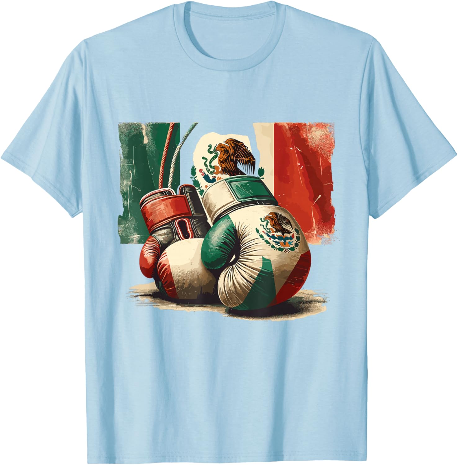 Boxing Mexico T-Shirt Stylish Graphic Tee for Fans of Boxing and Culture - 19