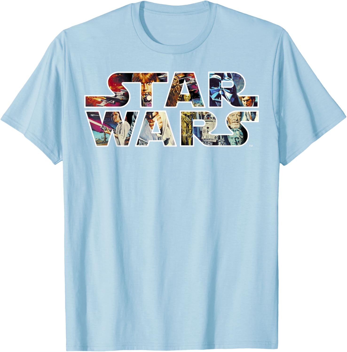 Star Wars Classic Movie Poster Logo Graphic T-Shirt for Fans of All Ages - 8