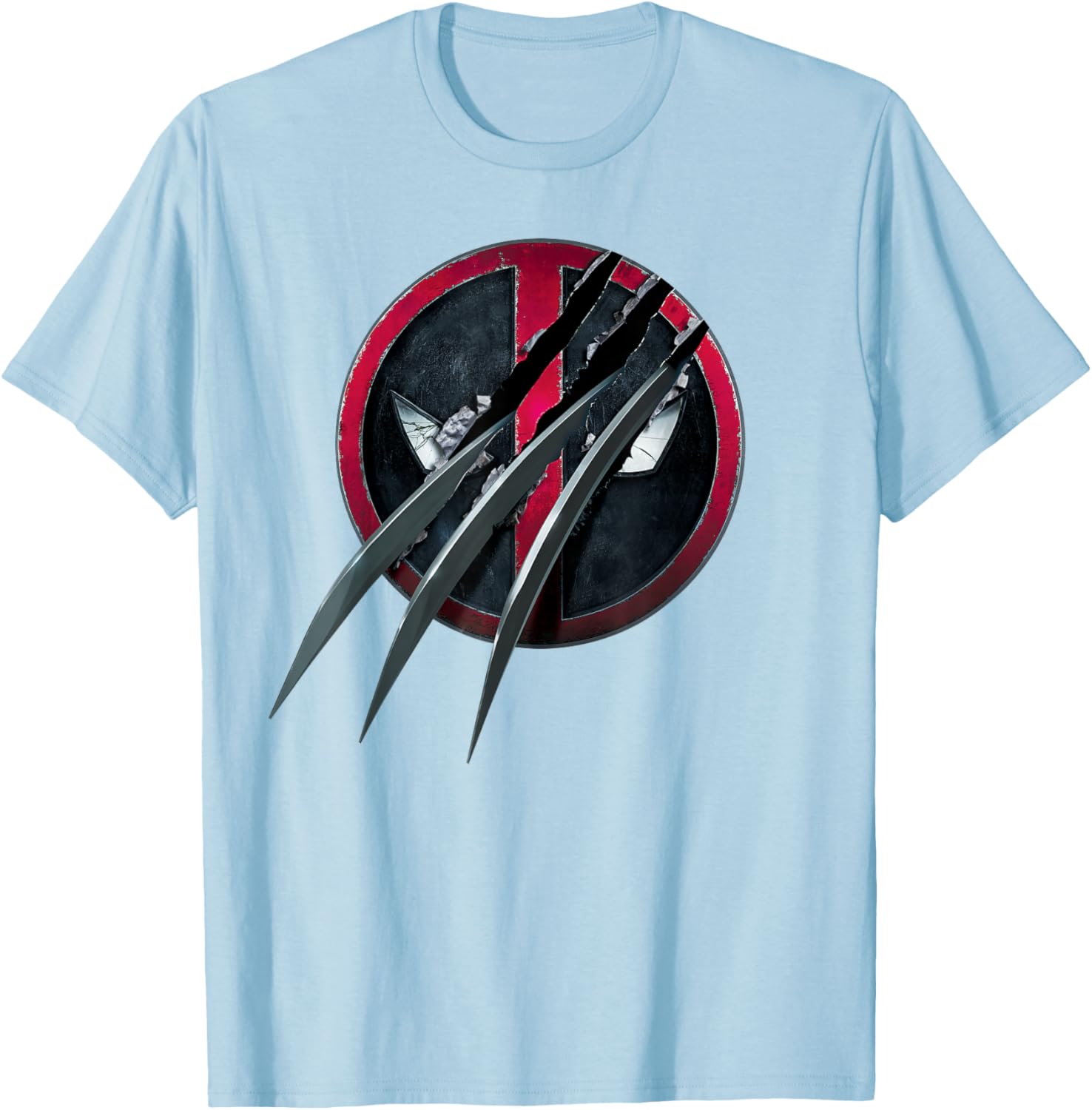 Deadpool and Wolverine Icon T-Shirt with Claws for Marvel Fans - 18