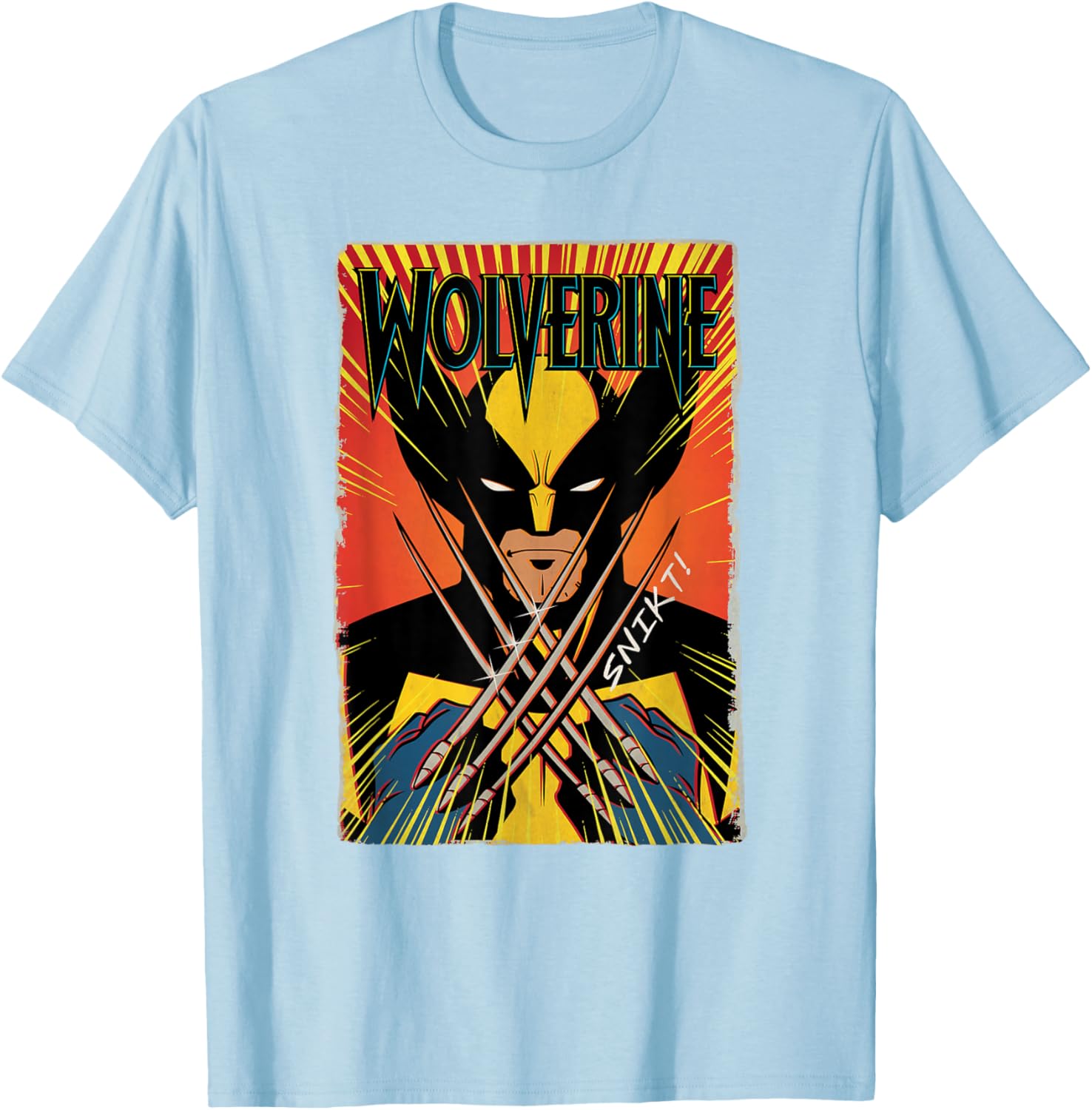 Vintage X-Men 97 Wolverine Claws Snikt T-Shirt for Marvel Fans - 2