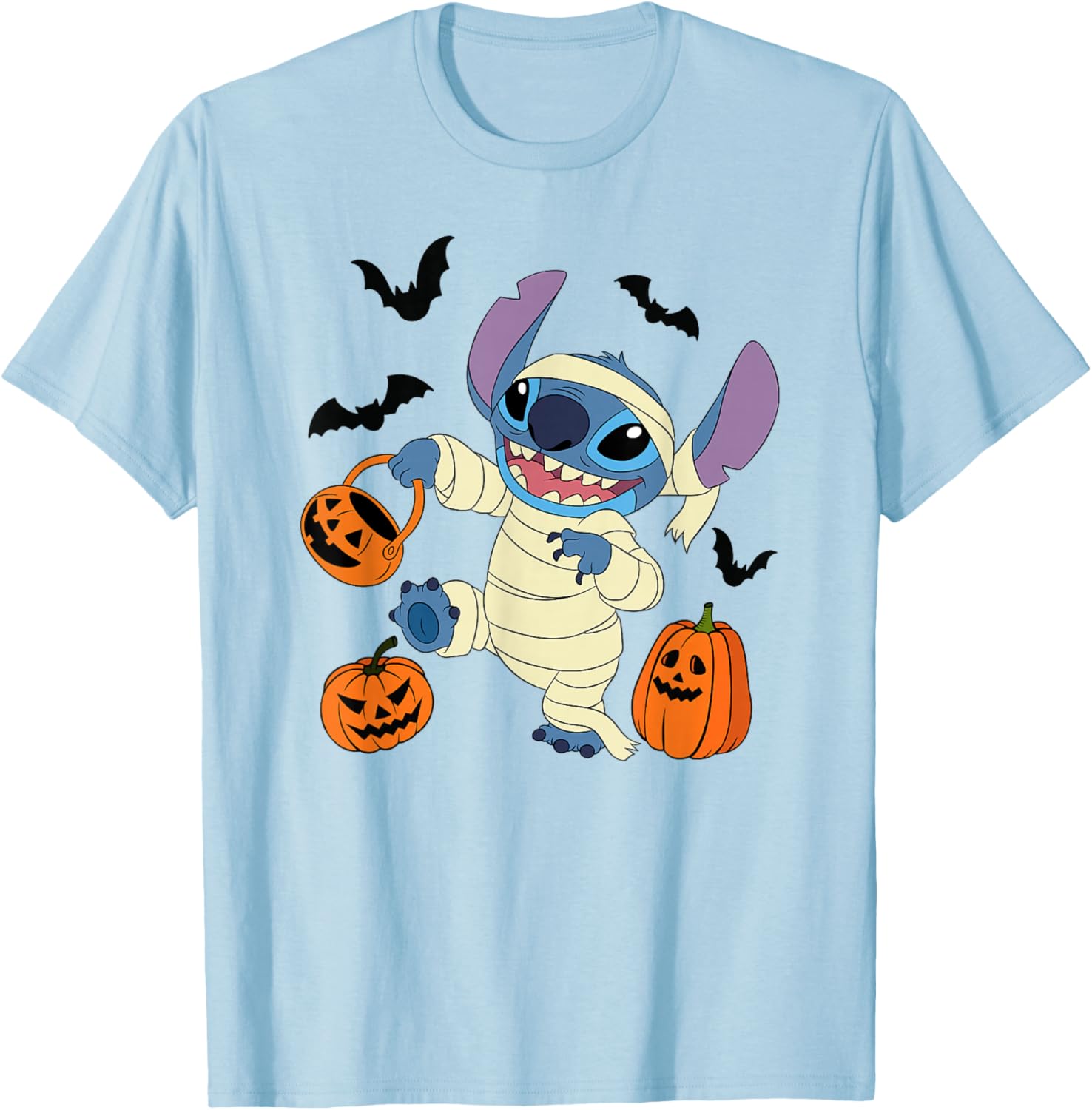 Disney Lilo & Stitch Funny Mummy Halloween Costume T-Shirt for Kids - 3