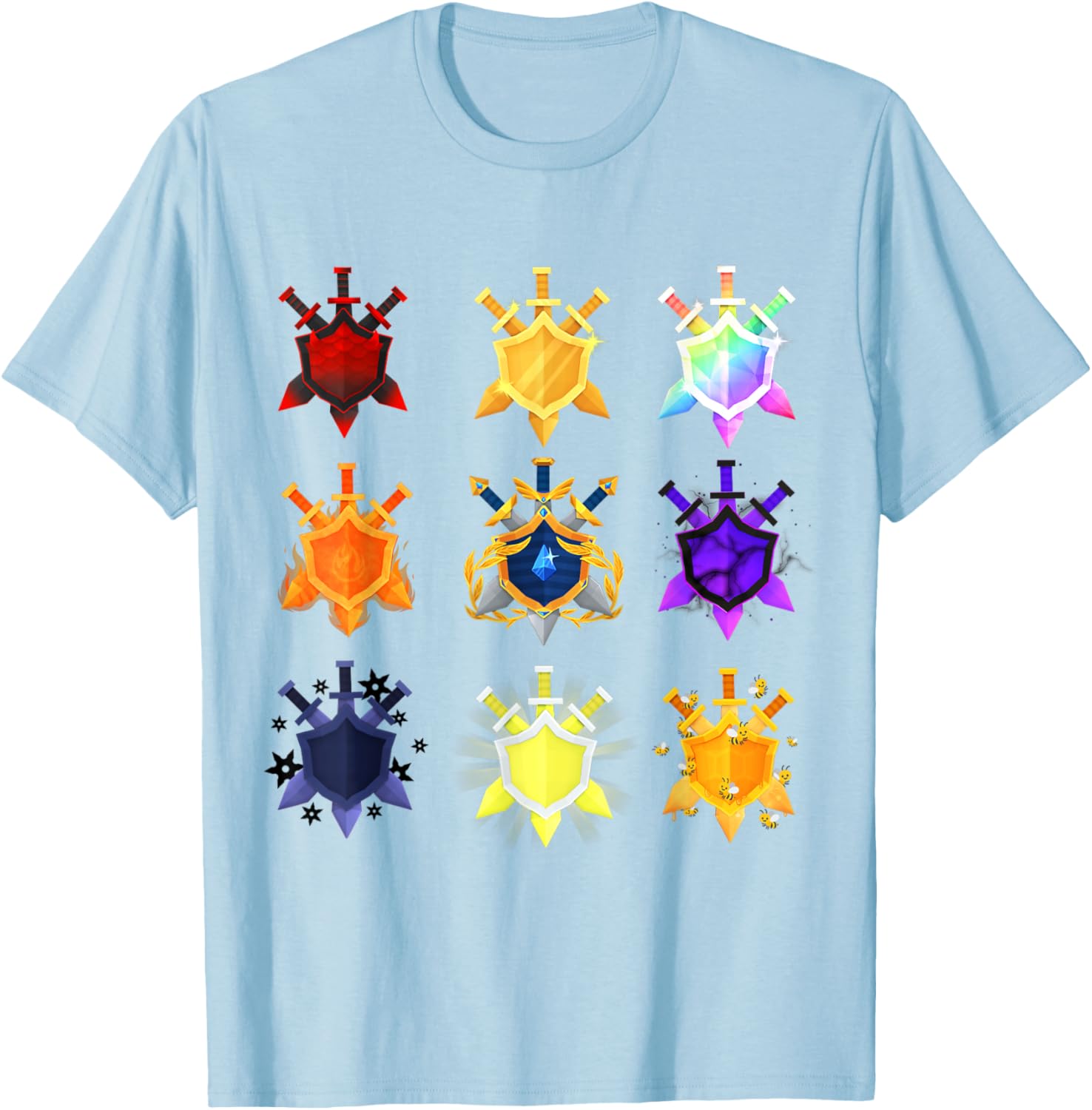 Treasure Quest Emblems T-Shirt for Adventure Lovers and Gamers - 6
