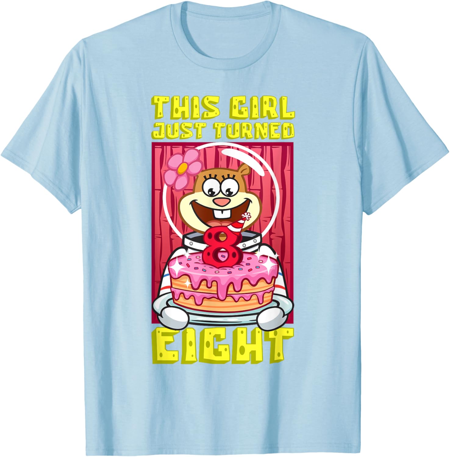 Mademark x SpongeBob SquarePants Sandy 8th Birthday Fun T-Shirt - 20