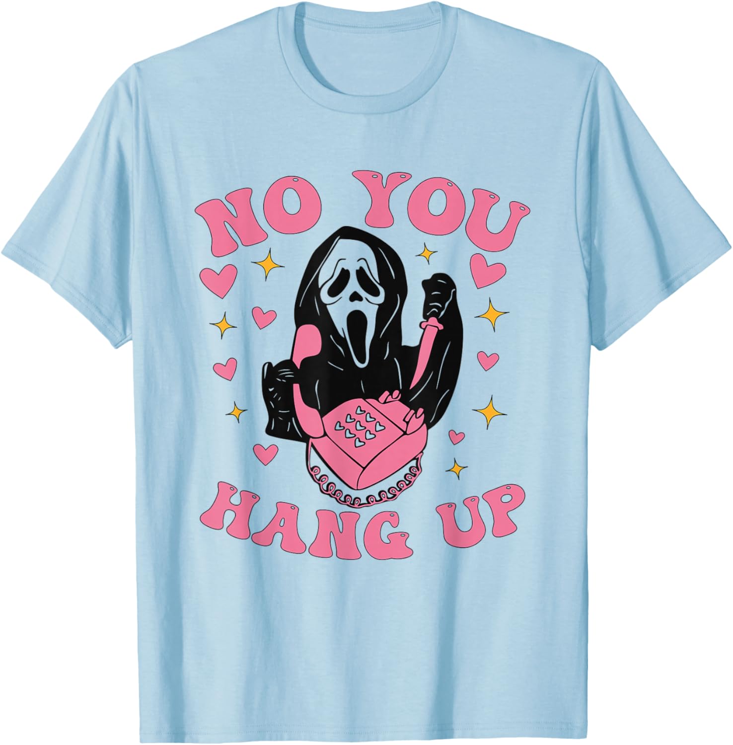 Funny Ghost Calling Halloween Costume T-Shirt Perfect for Spooky Fun - 11