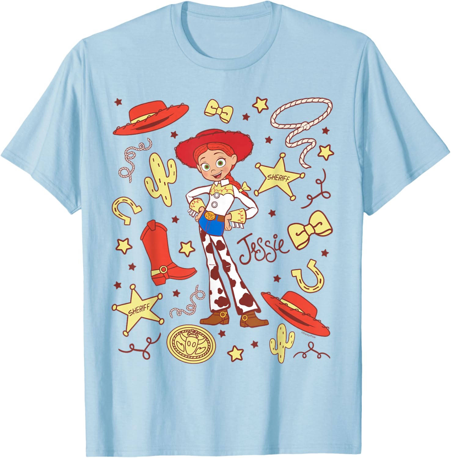 Toy Story Jessie Cowgirl Western Spirit T-Shirt for Kids and Adults - 17