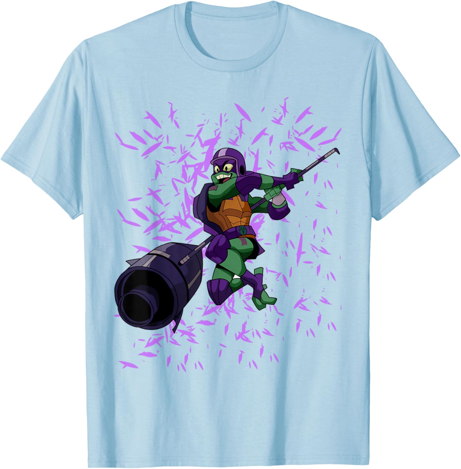 Mademark Teenage Mutant Ninja Turtles Donatello Flying Attack T-Shirt - 9