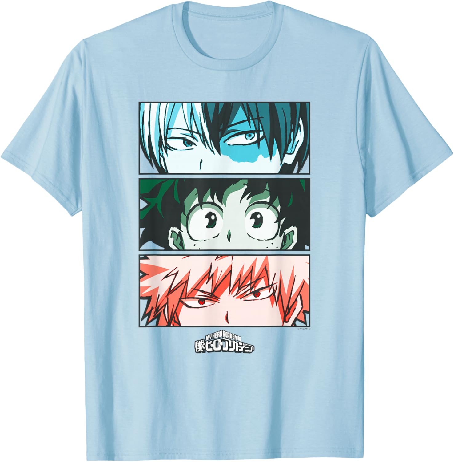 My Hero Academia Todoroki and Deku Anime T-Shirt for Fans - 3