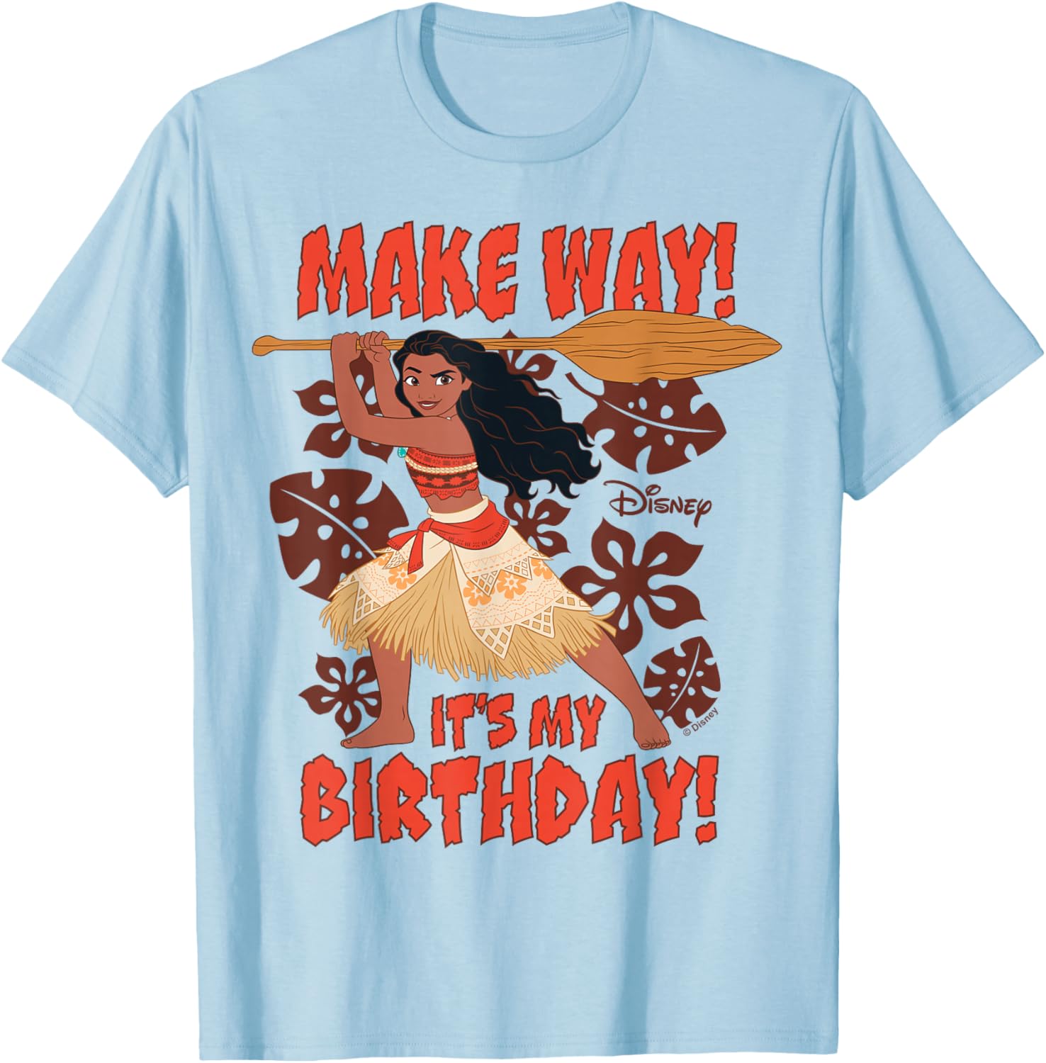 Moana Birthday T-Shirt Fun Disney Princess Apparel for Kids - 4