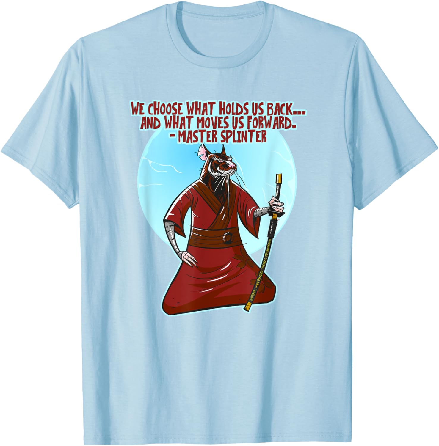 Mademark Teenage Mutant Ninja Turtles Master Splinter Wisdom T-Shirt - 11