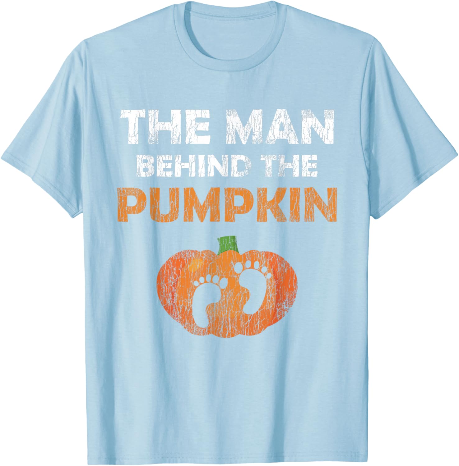 Expecting Dad Pregnant Thanksgiving Pumpkin T-Shirt for Family Celebrations - 3
