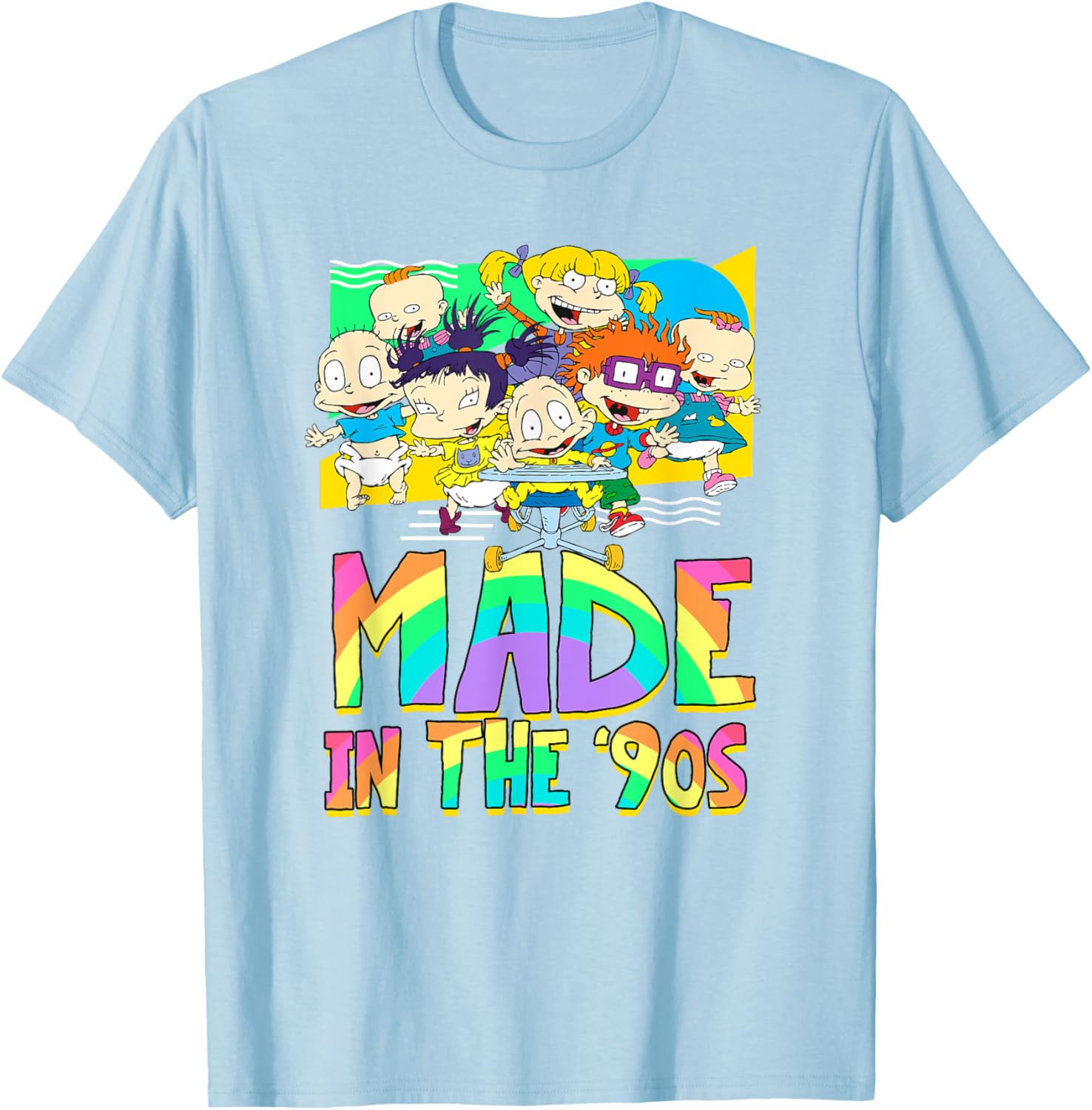 Mademark x Rugrats Rainbow Gradient T-Shirt Inspired by 90s Nostalgia - 2