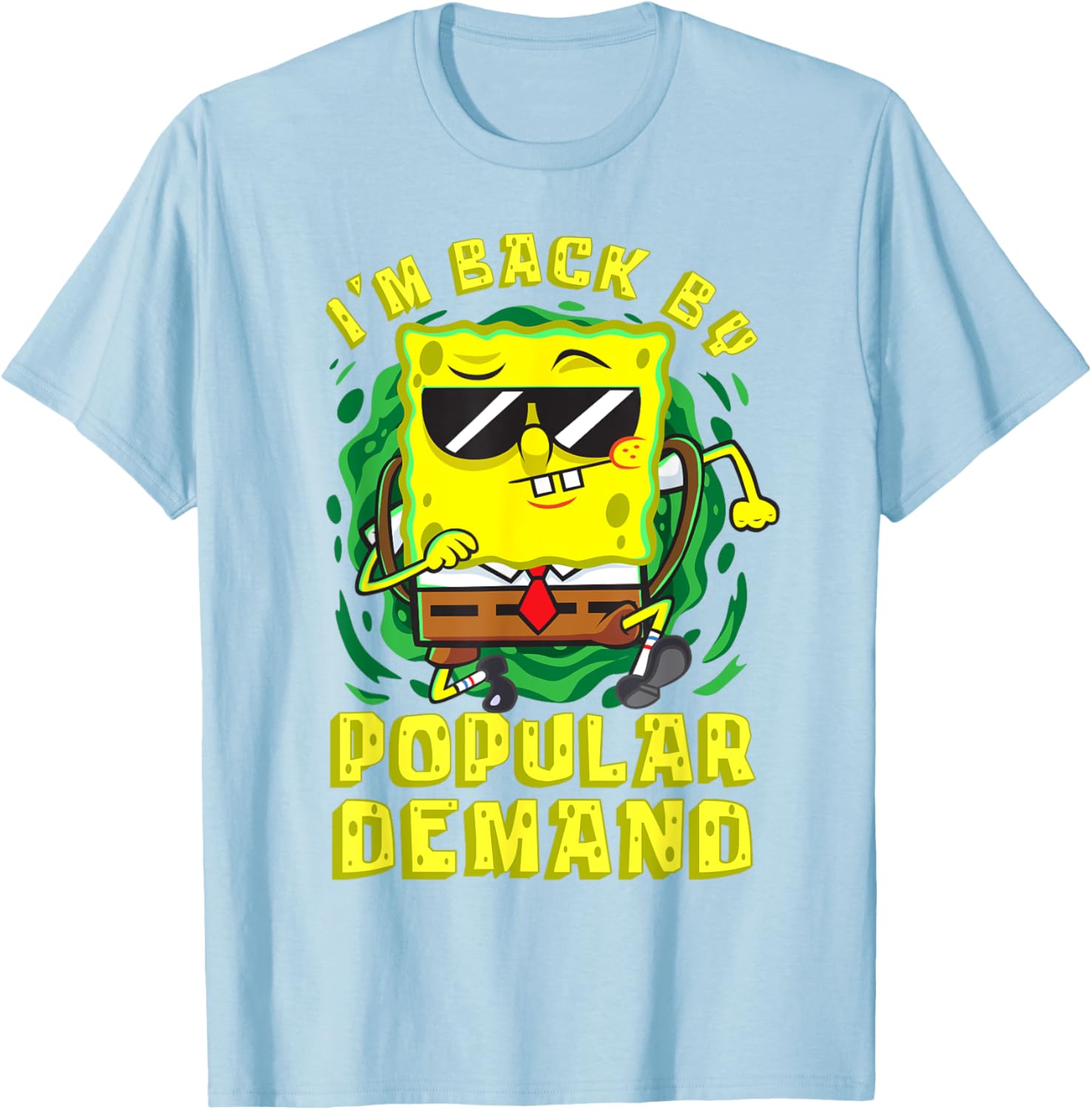 Mademark SpongeBob Im Back T-Shirt for School Fun Trending Apparel - 9
