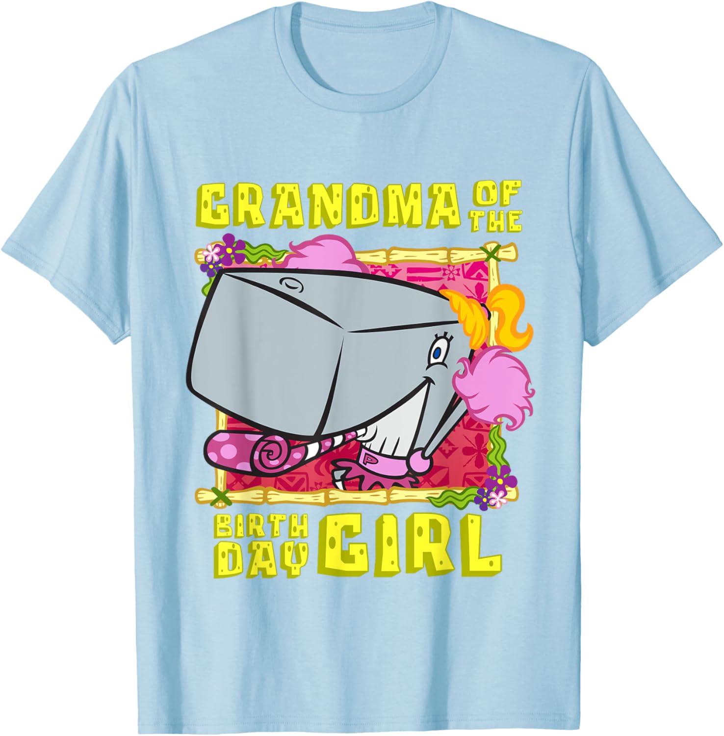 SpongeBob Pearl Grandma T-Shirt for Birthday Girls - Fun Grandmother Gift - 14