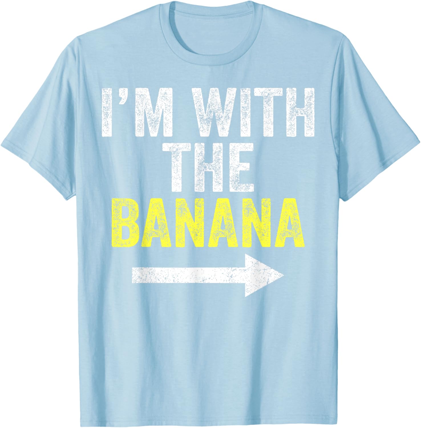 Adorable I'm With The Banana Costume Matching Couple T-Shirt - 6
