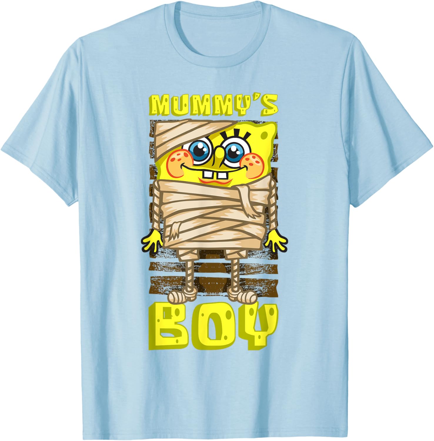 Mademark SpongeBob Mummy’s Boy Halloween T-Shirt for Mom and Son - 3
