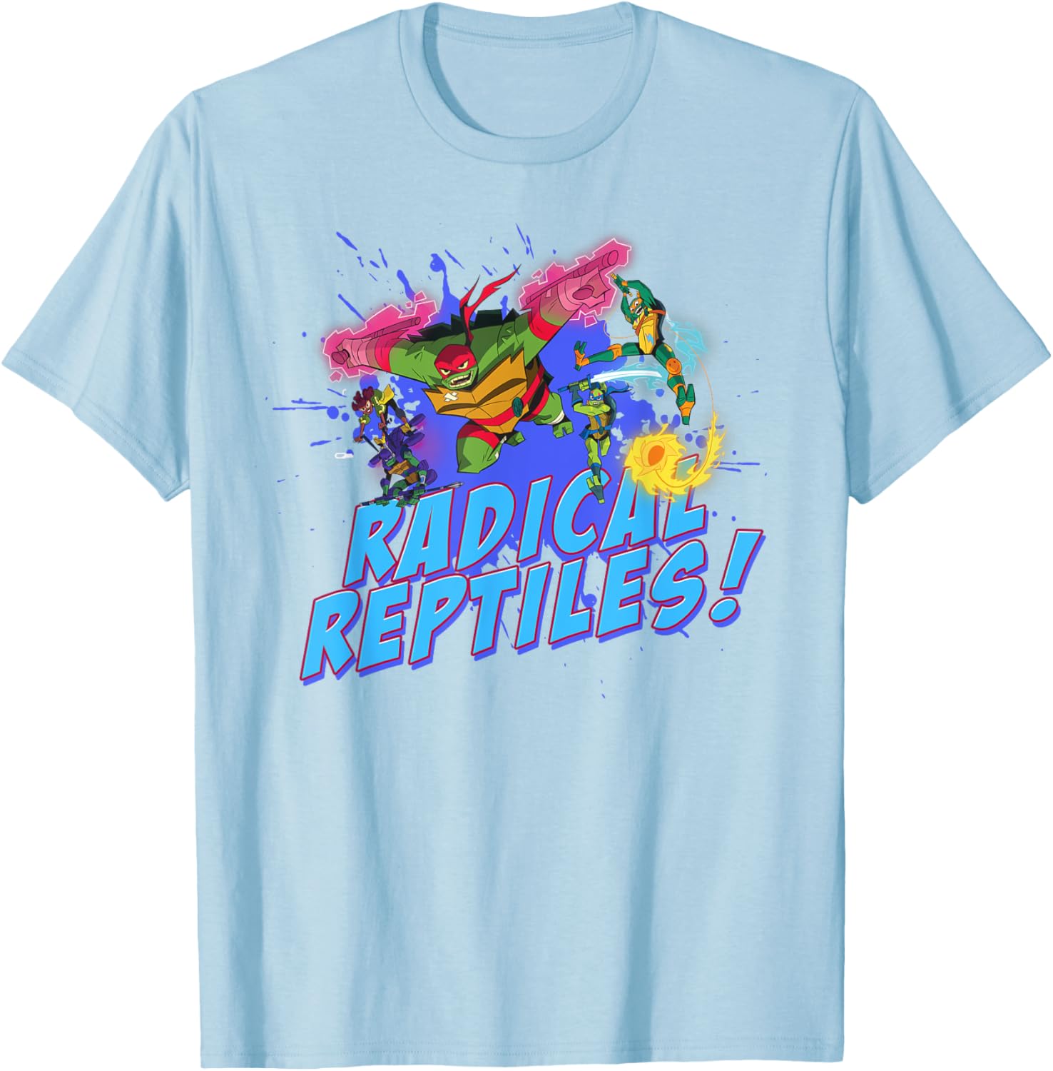 Mademark TMNT Brothers Radical Reptiles Rise T-Shirt for Fans - 18