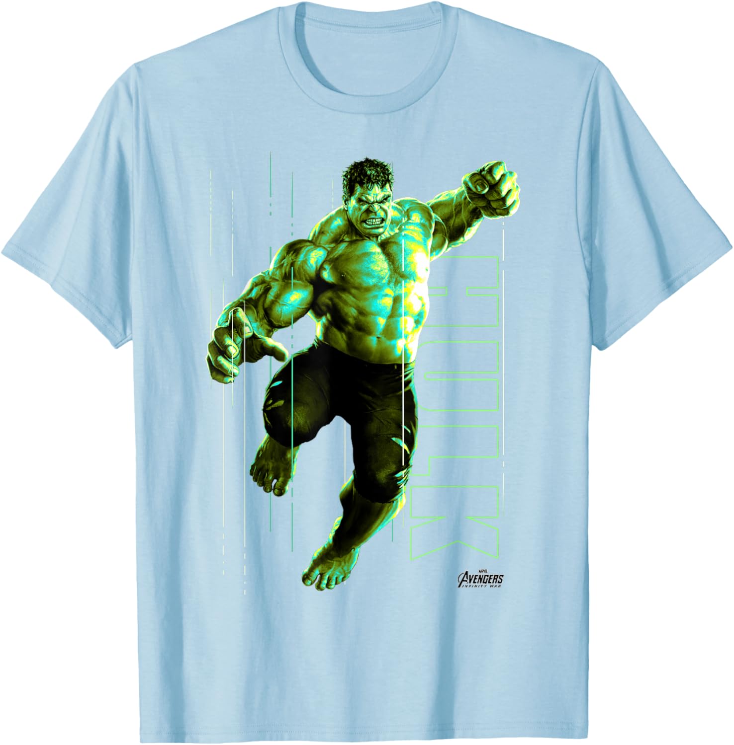 Incredible Hulk Jump Smash T-Shirt for Marvel Fans and Collectors - 2
