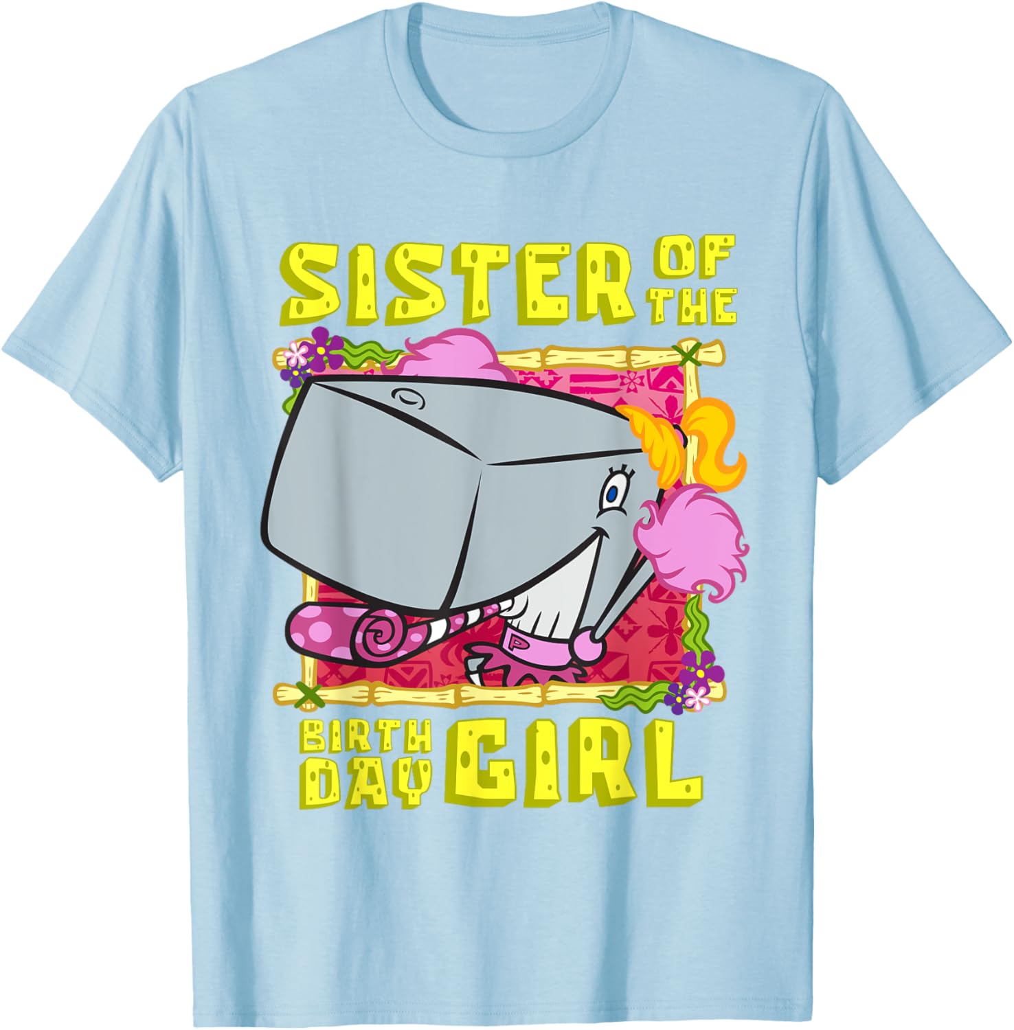 Mademark SpongeBob Pearl Sister Birthday Gift T-Shirt for Girls - 9