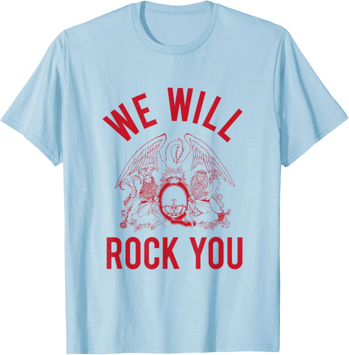 Queen Red Letters Rock You T-Shirt Stylish Casual Wear for Everyone - 3