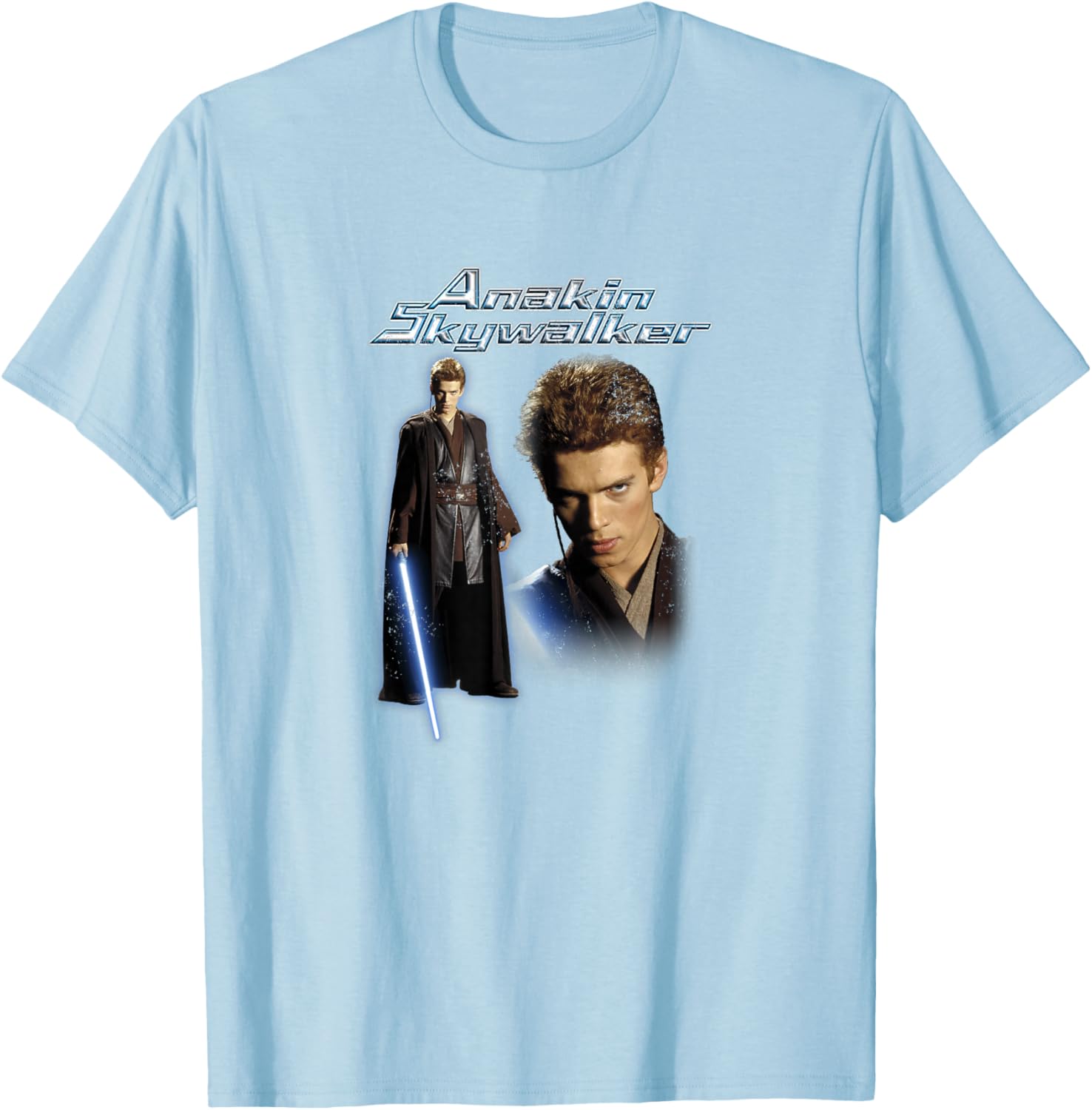 Star Wars Anakin Skywalker Portrait T-Shirt for Fans and Collectors - 14