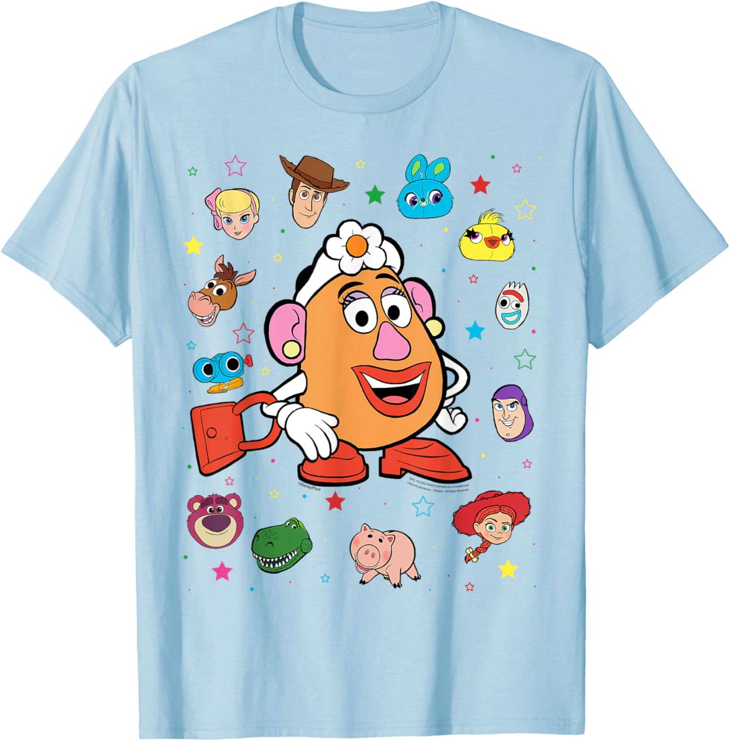 Fun Toy Story Mrs. Potato Head Costume T-Shirt for Kids and Adults - 10