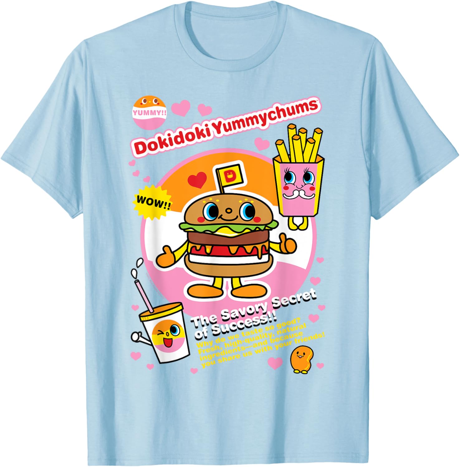 Sanrio Dokidoki Yummycums Lunch Special Tee for Fun Fashion Lovers - 13