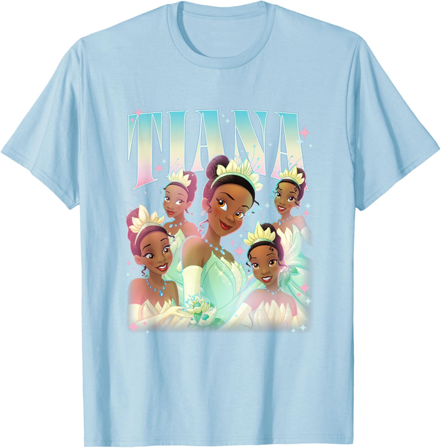 Disney Princess Tiana Portrait T-Shirt for Fans of The Princess and The Frog - 8