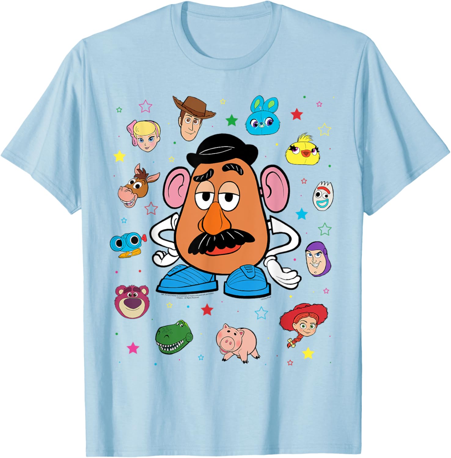 Disney Pixar Toy Story Mr. Potato Head Costume T-Shirt for Fun Dress Up - 11